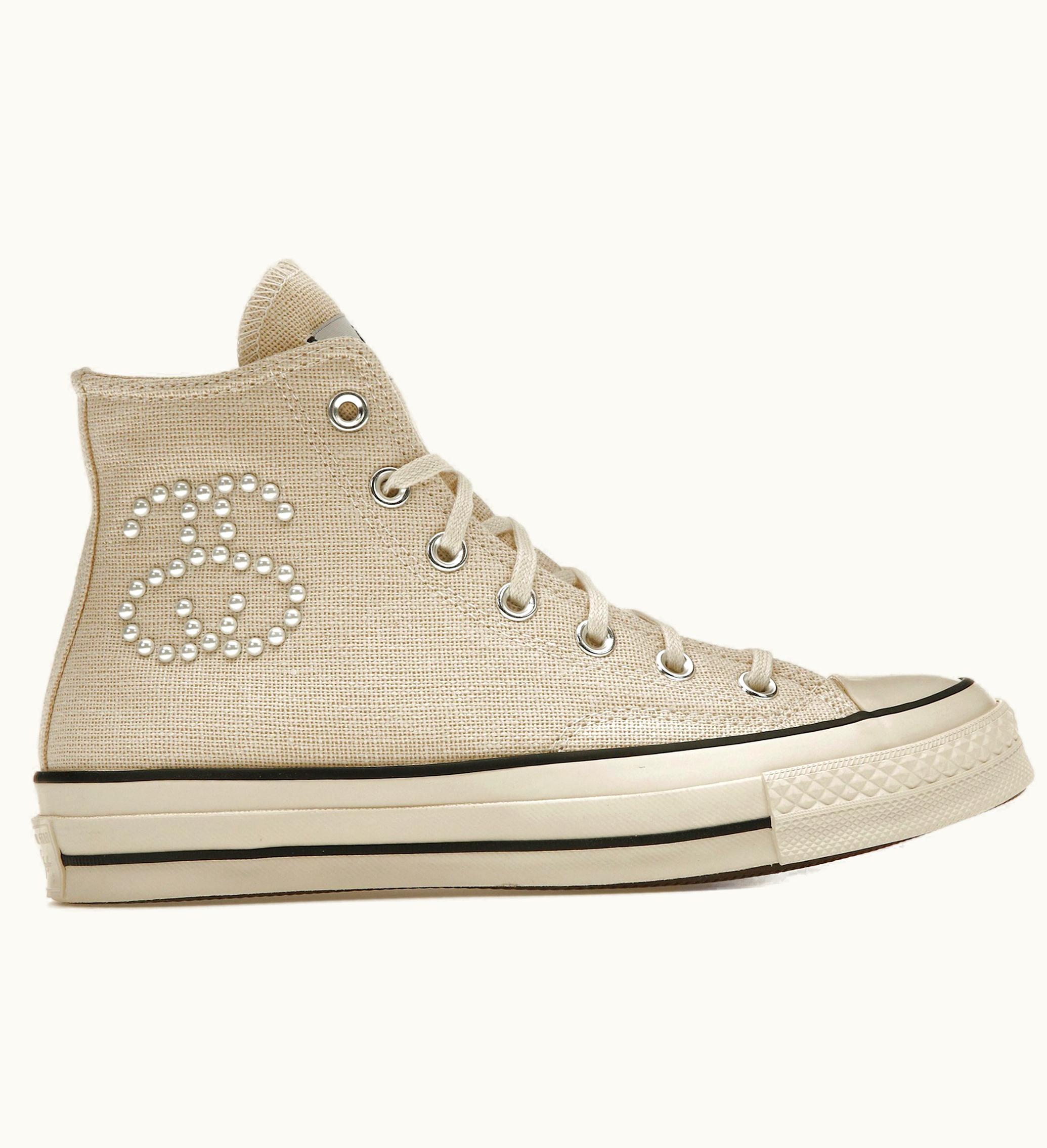 Converse Chuck Taylor All Star 70 Hi Stussy Fossil Pearl