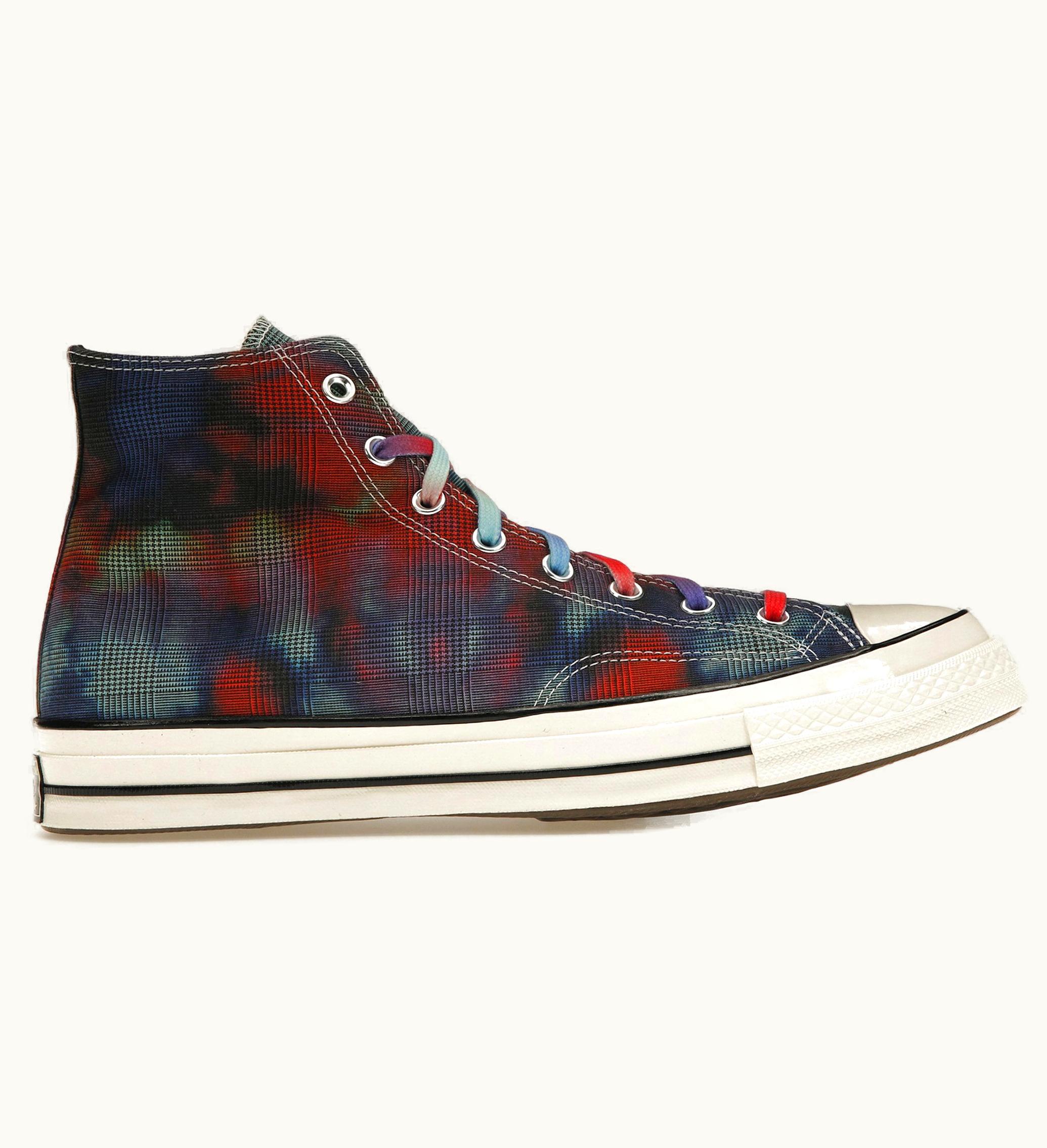Converse Chuck Taylor All Star 70s Hi Tie Dye Plaid