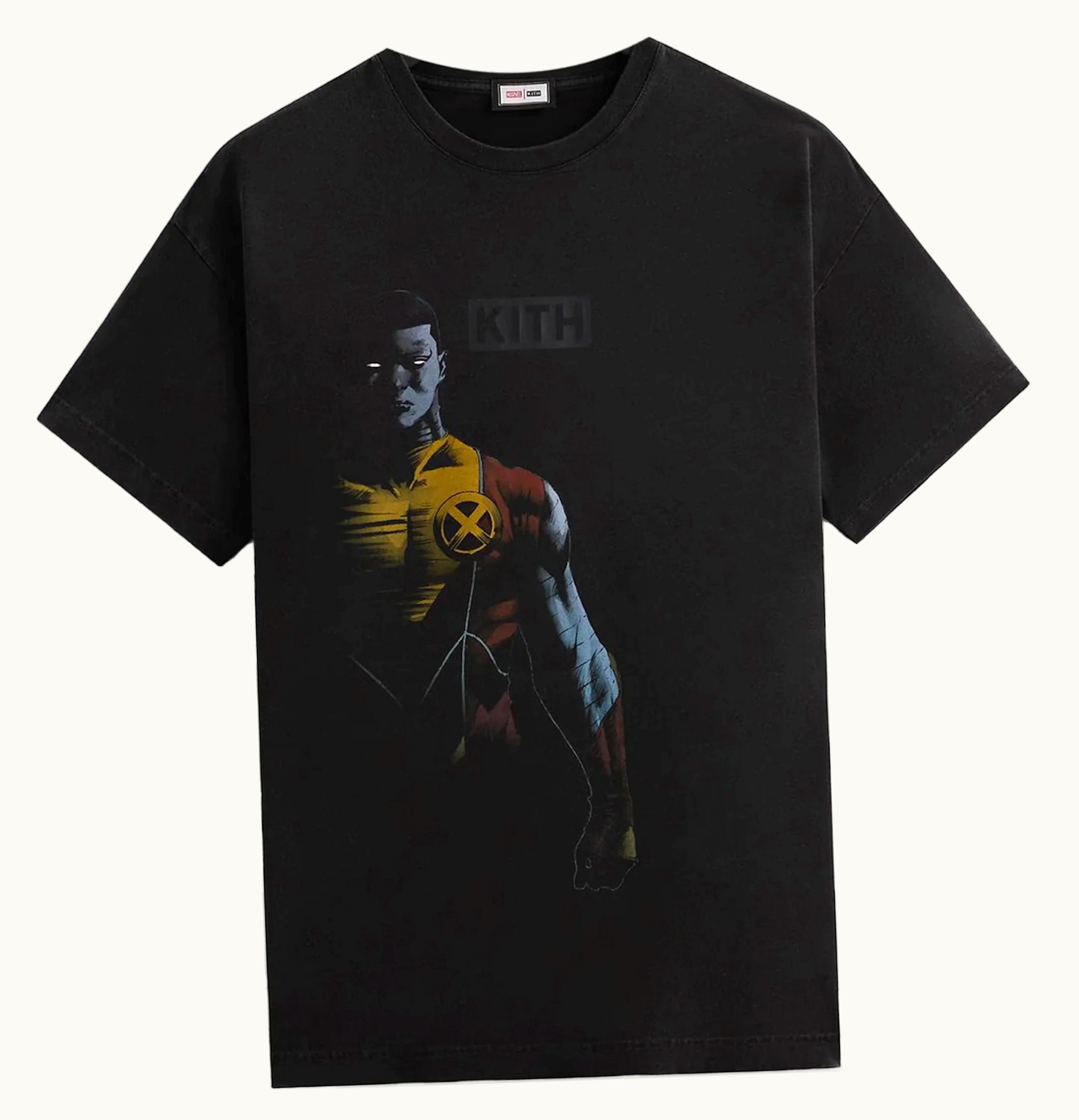 Kith Kith X Marvel X Men Colossus Vintage Tee Black Ph