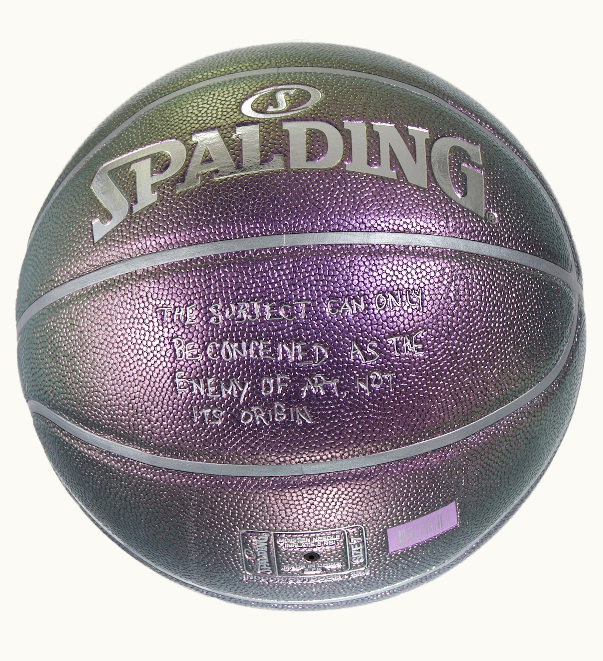 Supreme Supreme Bernadette Corporation Spalding Basketball Purple