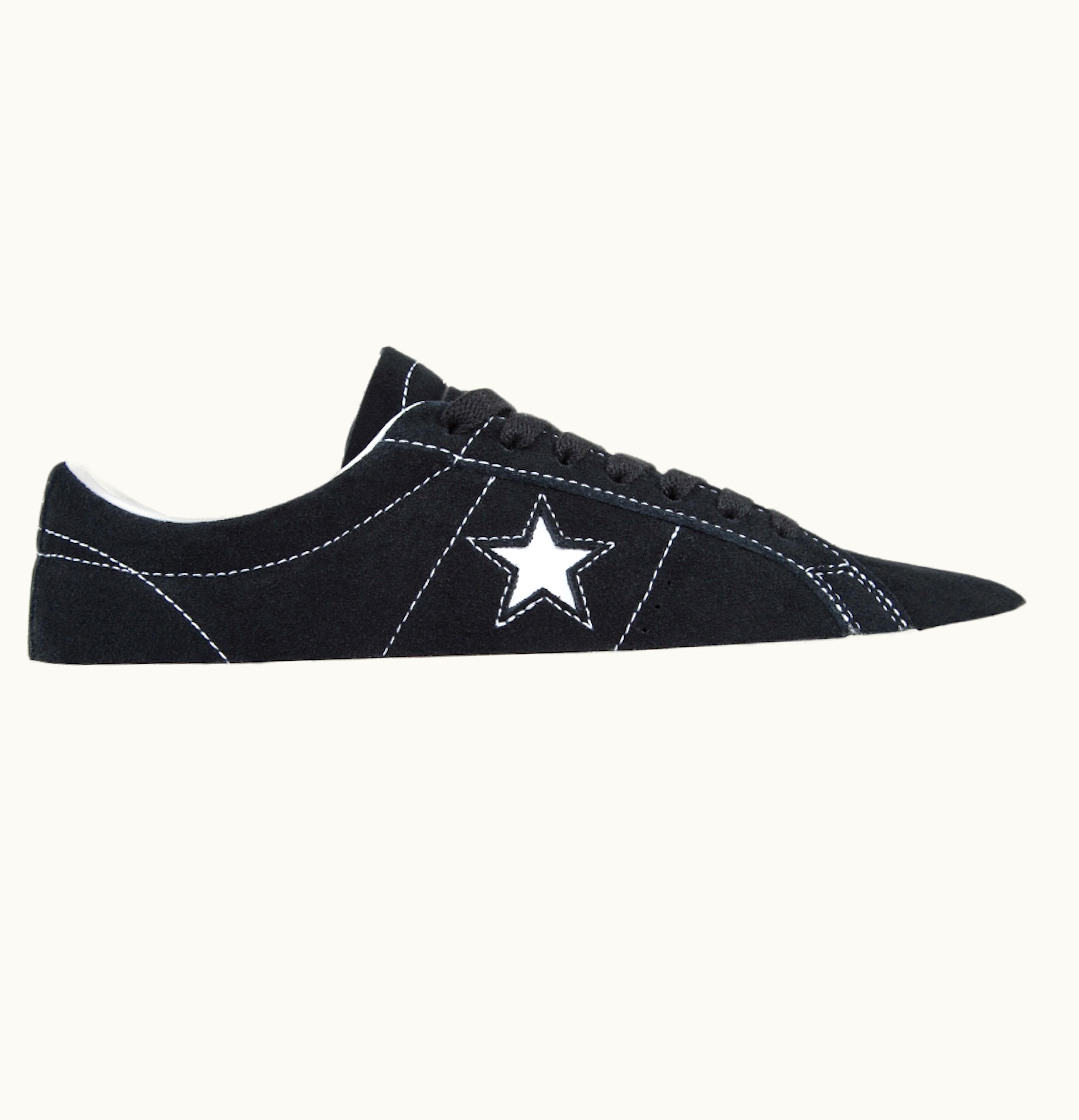 Converse One Star Pro Ox Black Black White