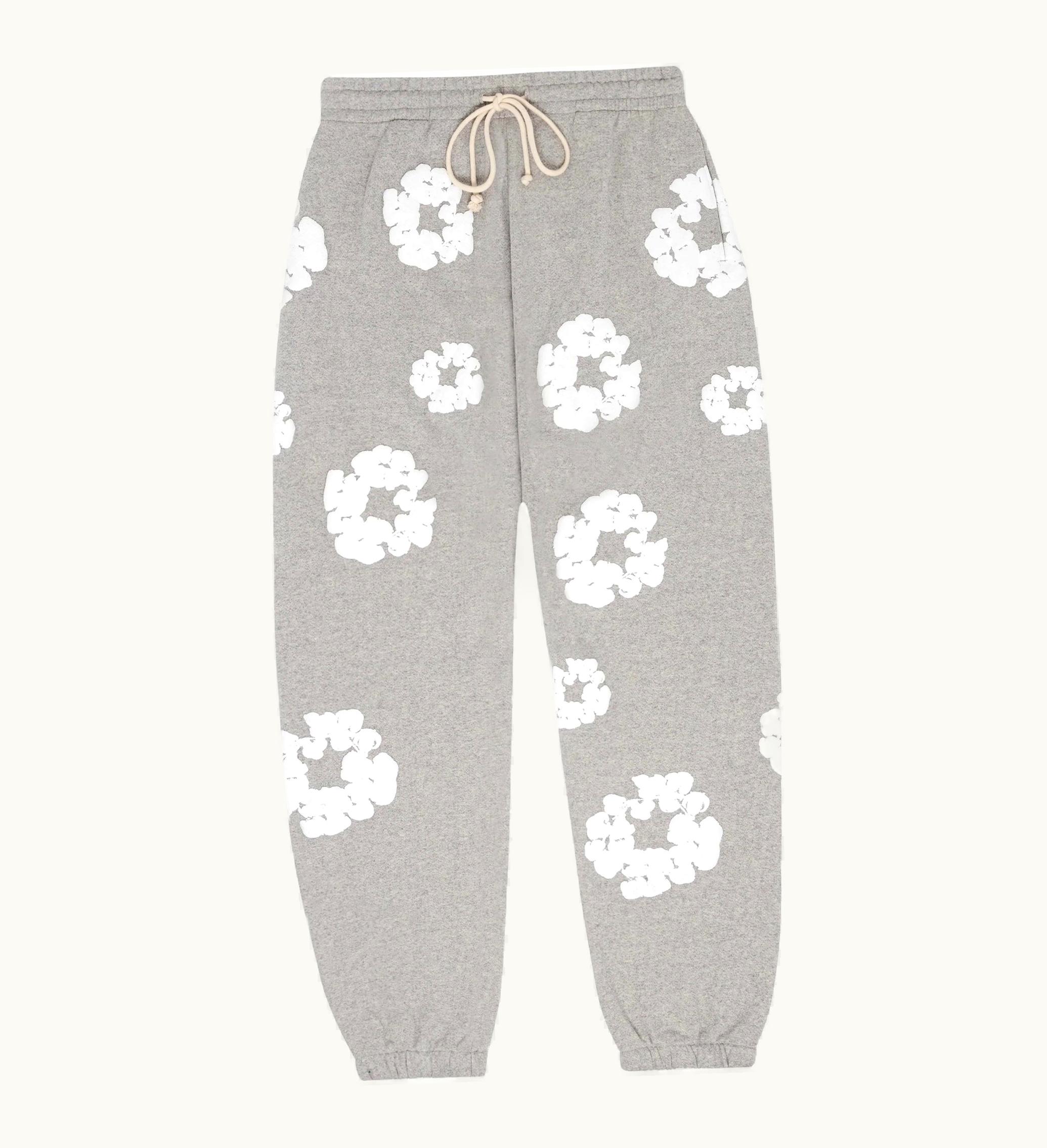 Denim Tears Denim Tears The Cotton Wreath Sweatpants Grey Sweatpants Grey