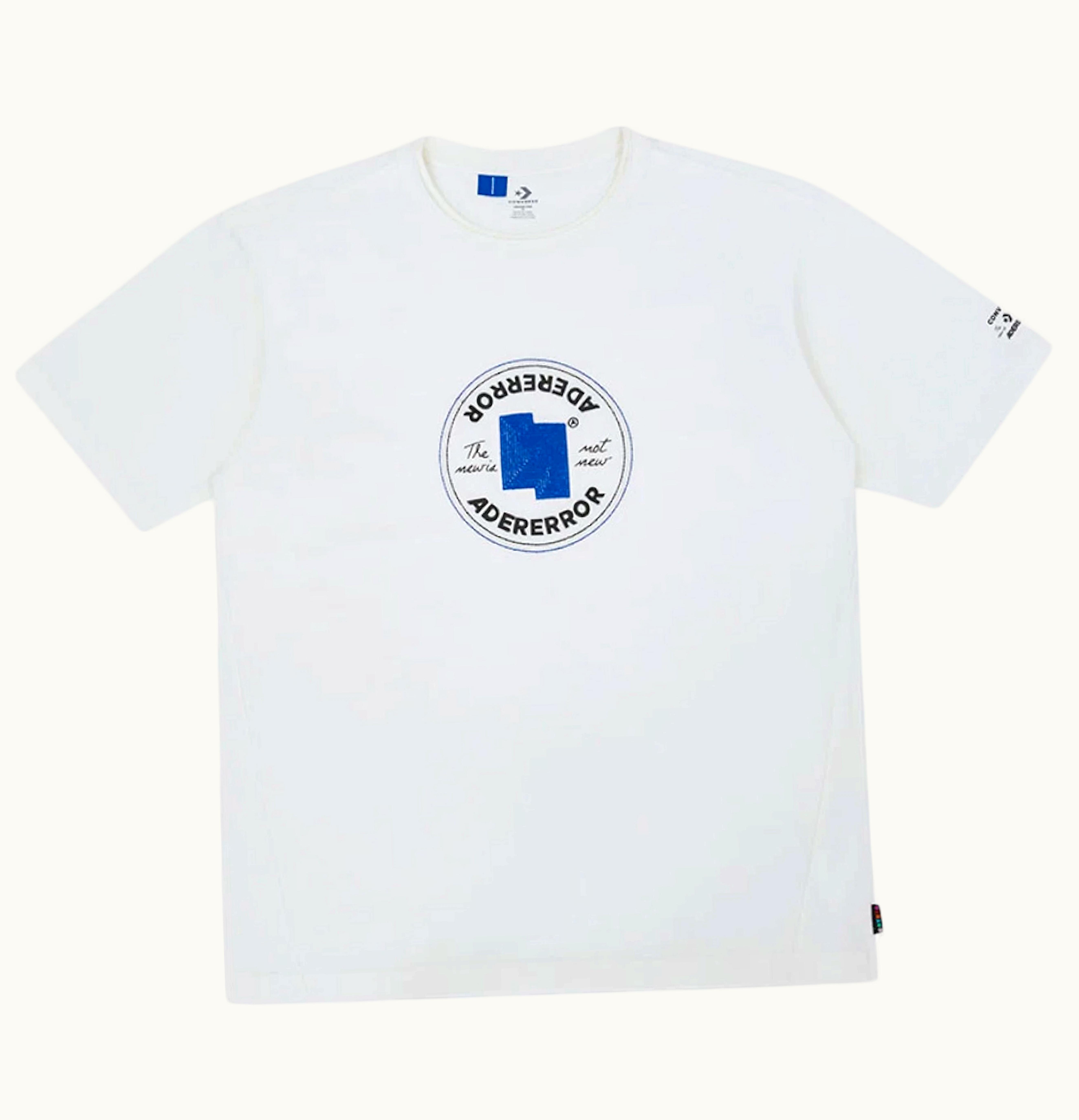 Ader Error X Converse Shapes T Shirt Cloud Dancer