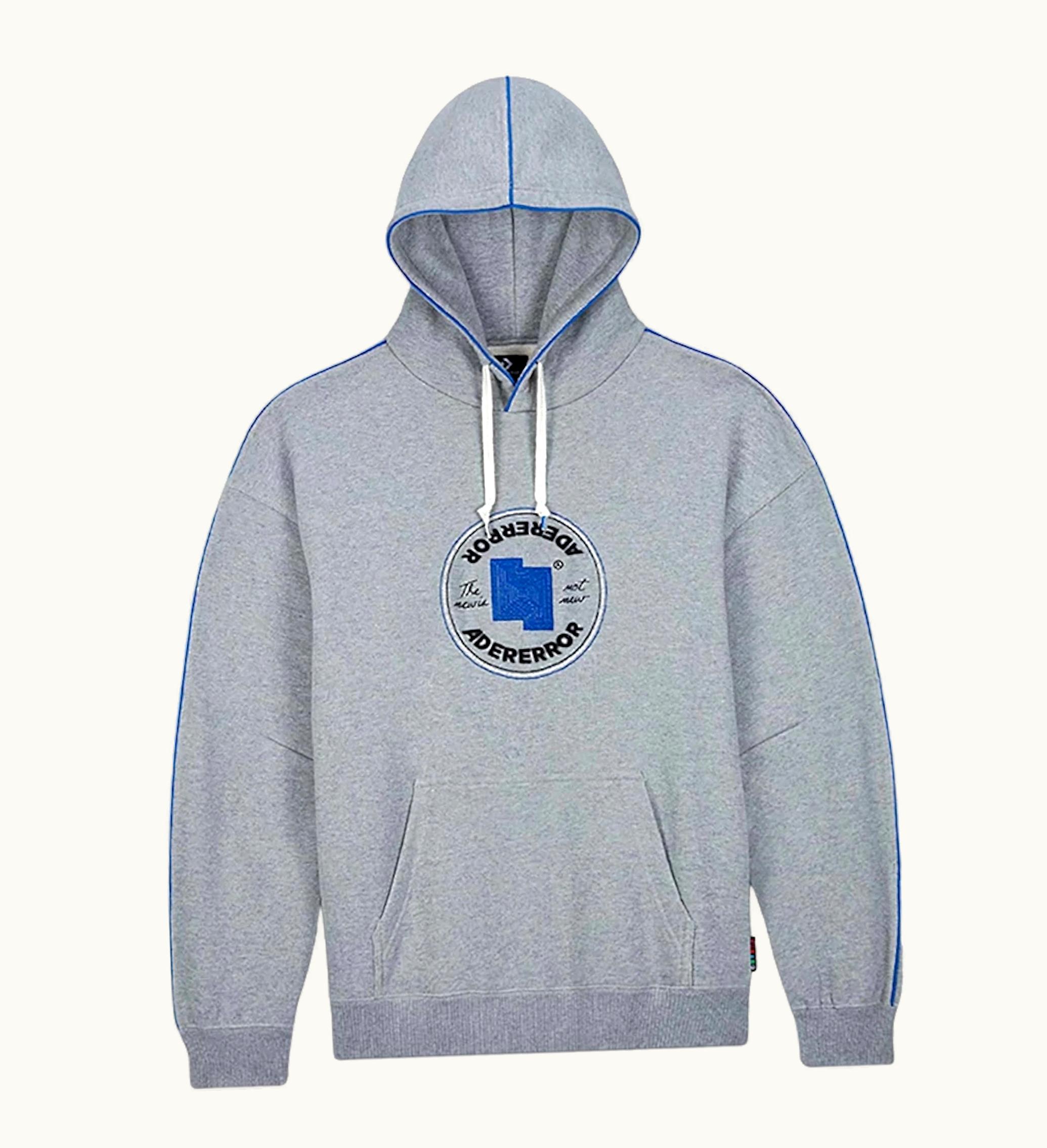 Ader Error X Converse Shapes Pullover Hoodie Vintage Grey Heather