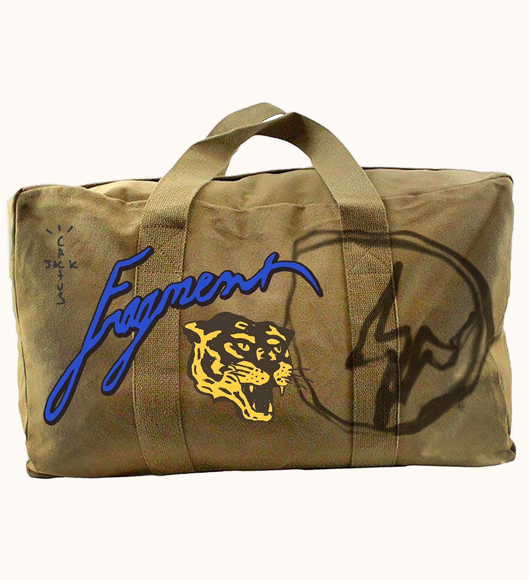 Travis Scott Travis Scott Cactus Jack For Fragment Icons Duffle Olive