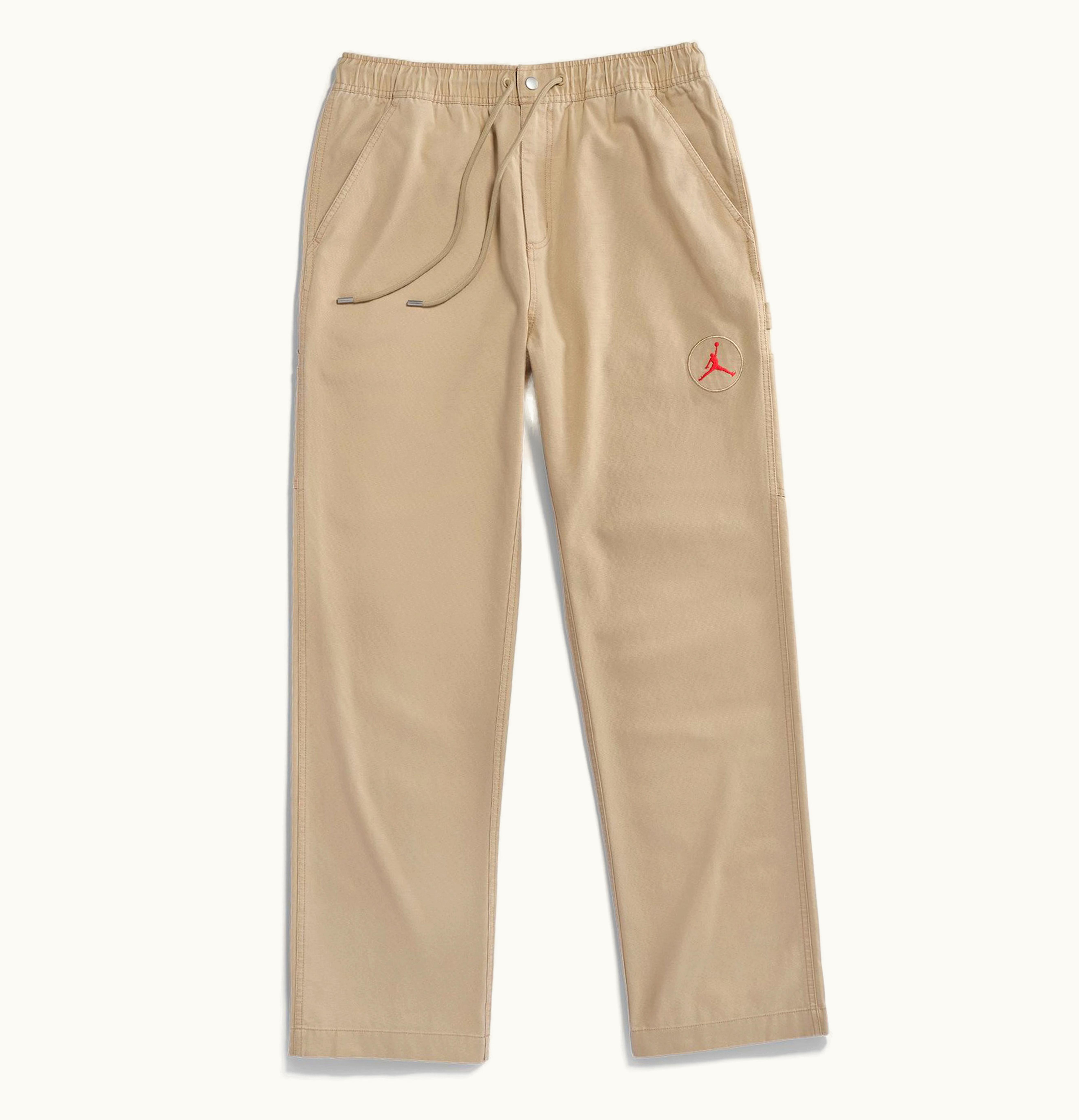 Travis Scott Travis Scott Cactus Jack X Jordan Canvas Pant Desert Khaki University Red