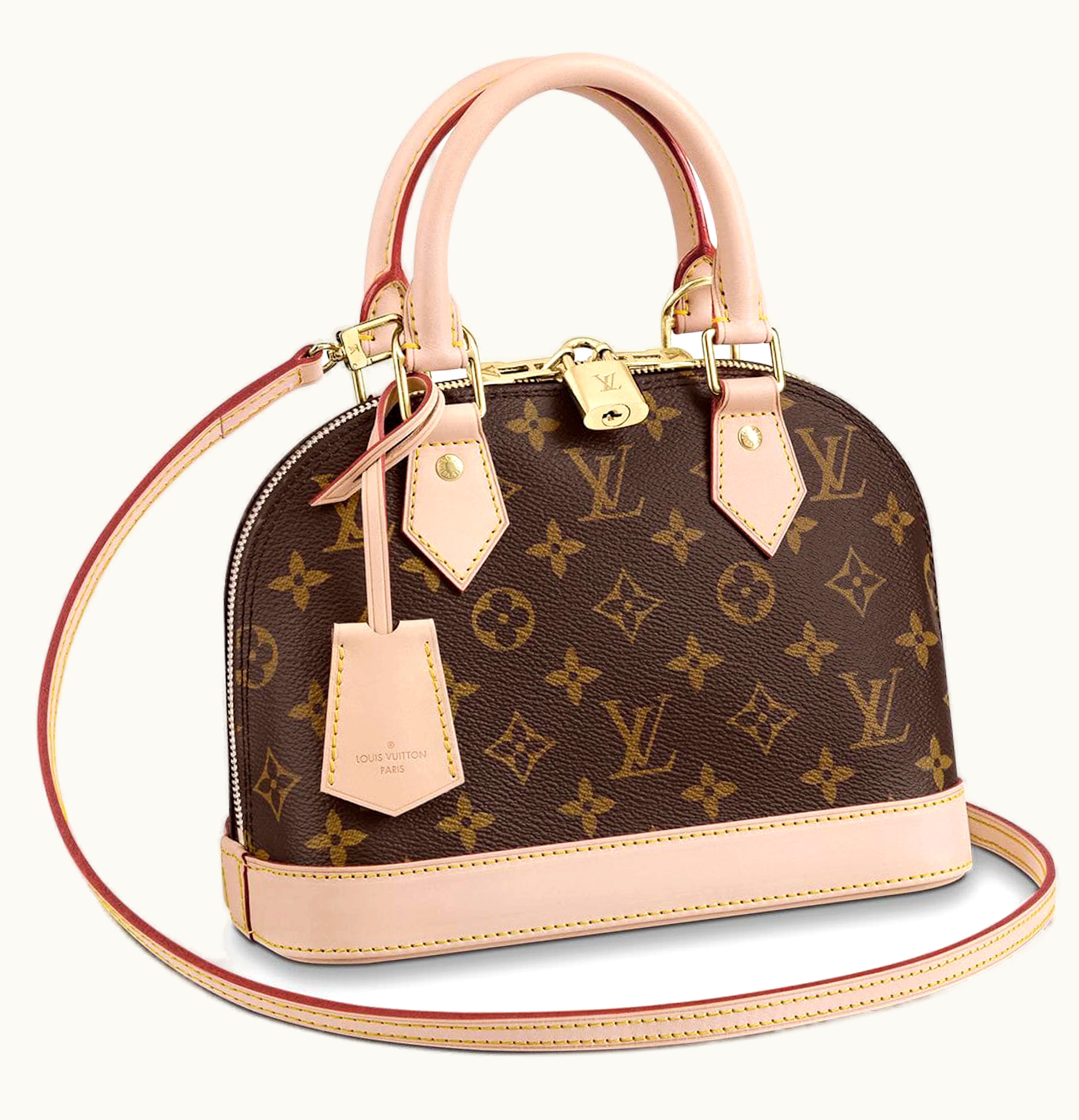 Louis Vuitton Louis Vuitton Alma Monogram BB Brown