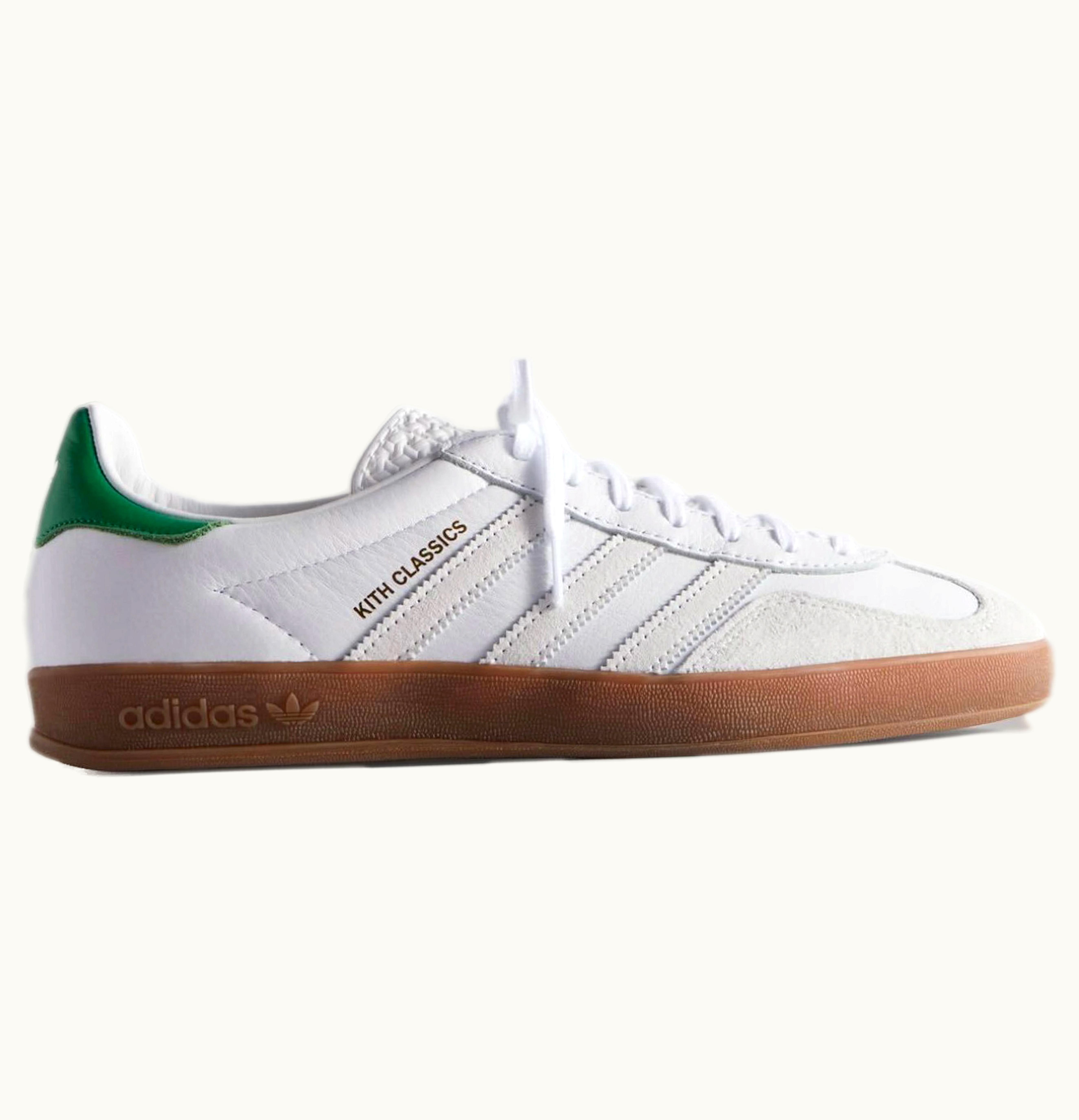 Adidas Gazelle Indoor Kith Classics White Green