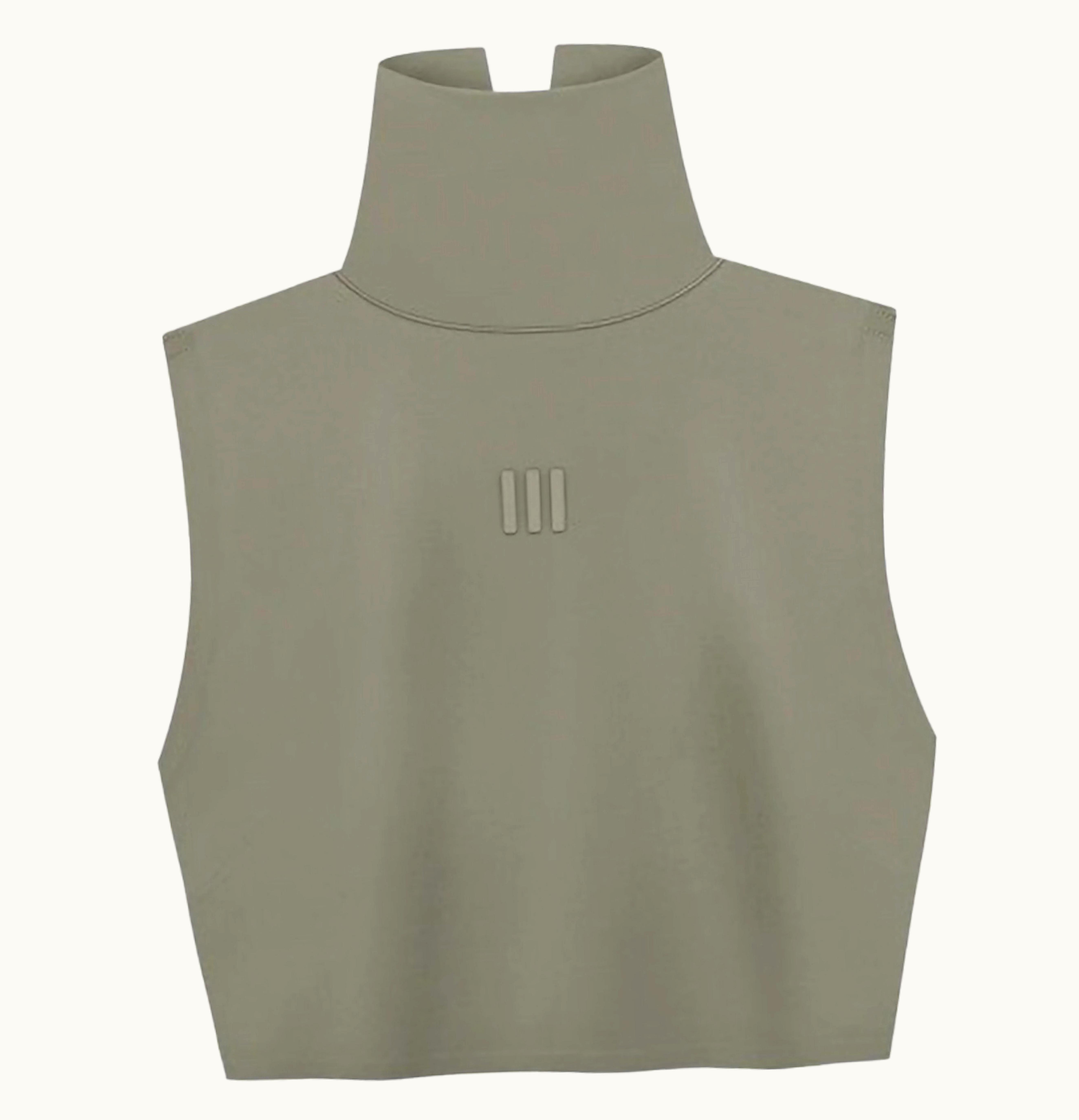 Fear of God Fear Of God Athletics Womens High Neck Crop Top Clay