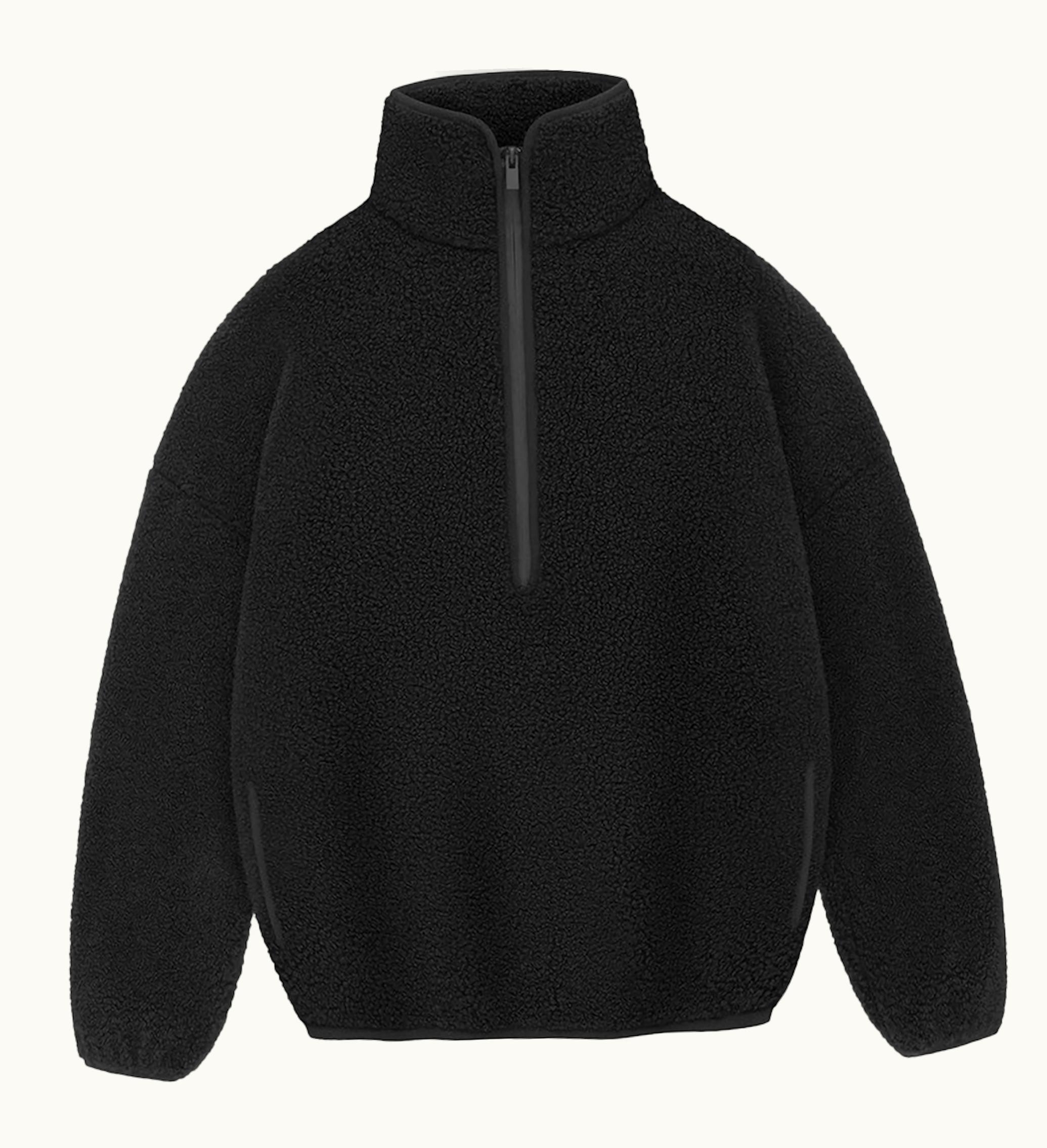 Fear of God Fear Of God Athletics Polar Fleece Hike Half Zip Black
