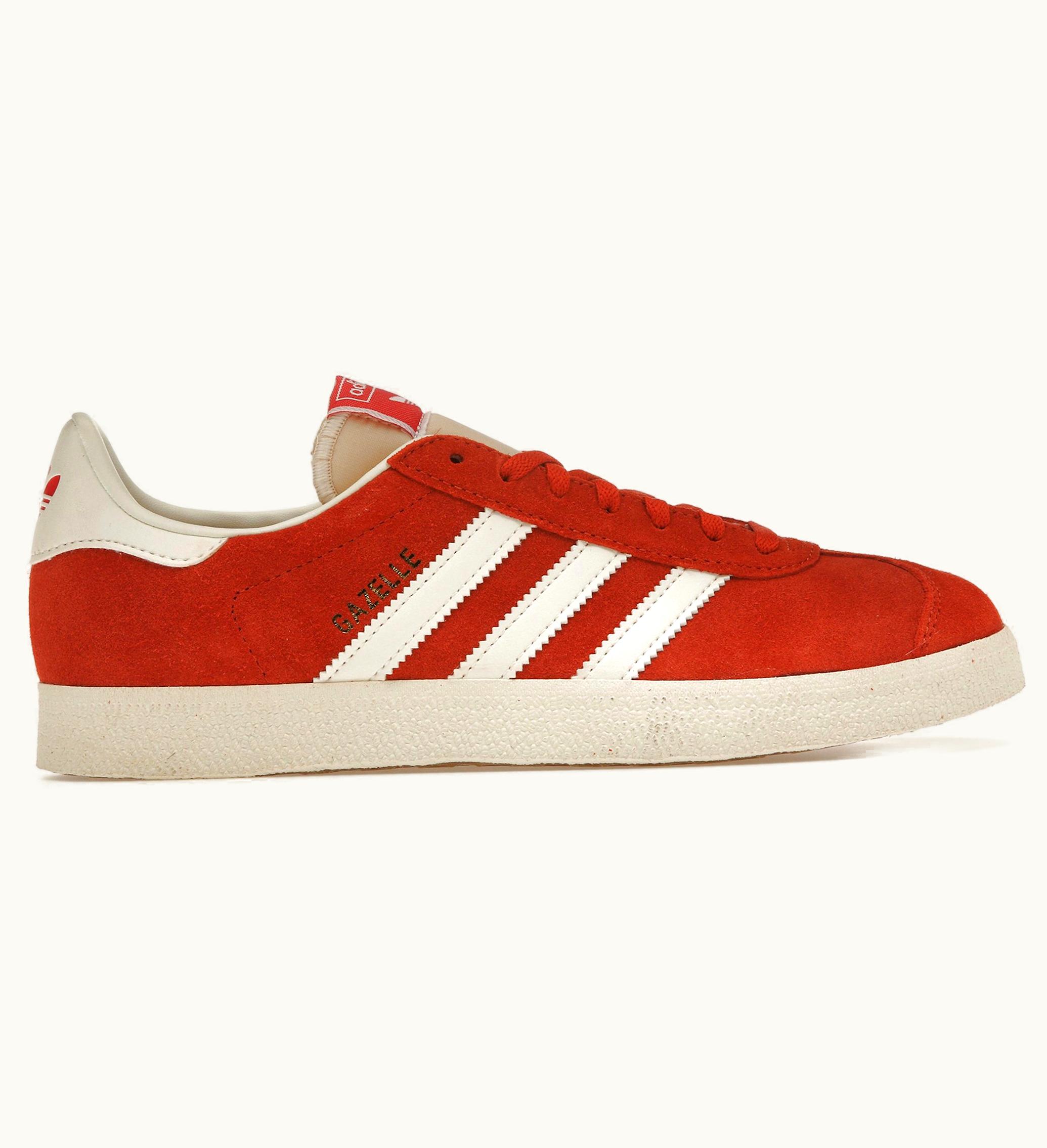 Adidas Gazelle Preloved Red Off White Cream White