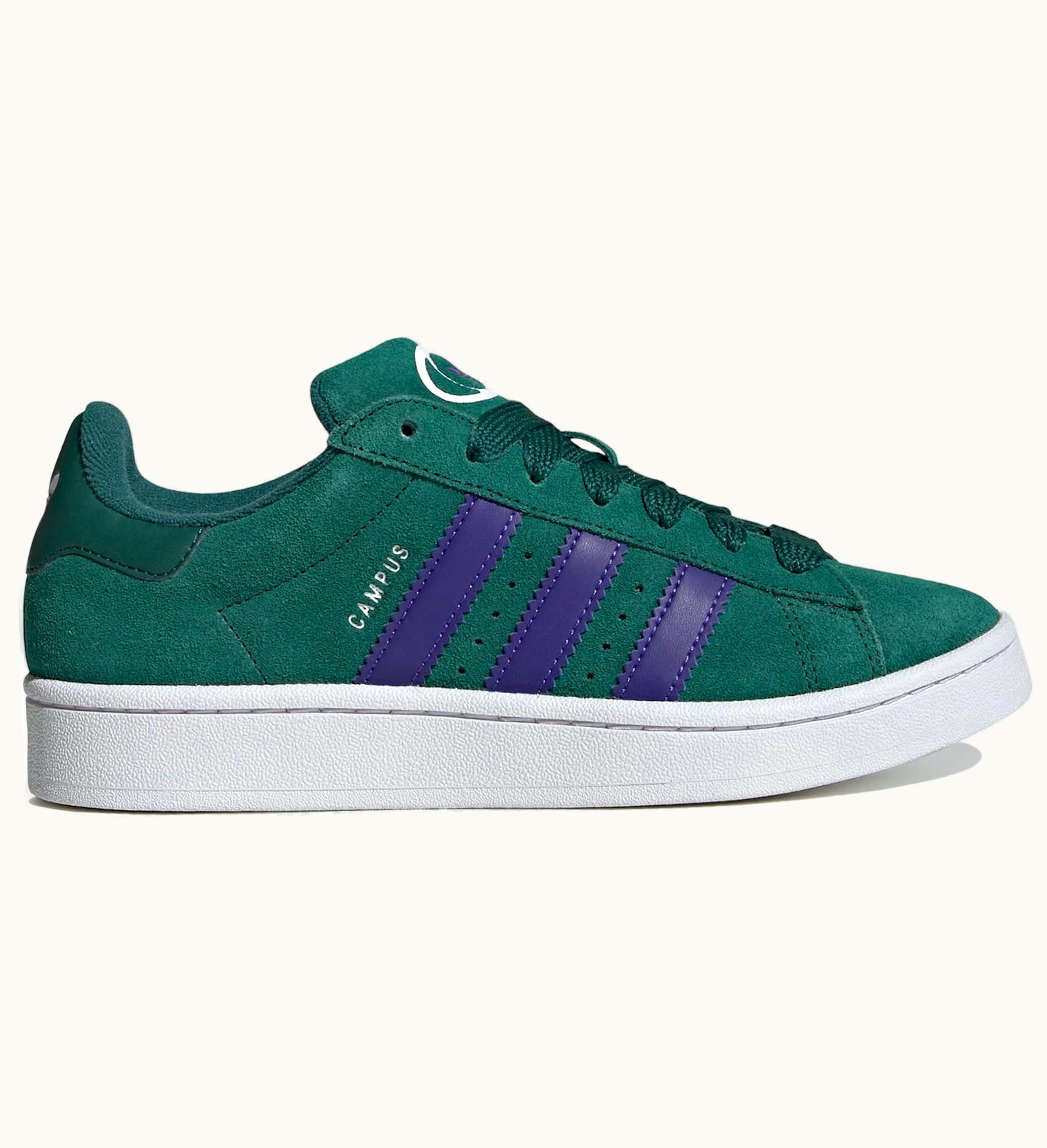Adidas Campus 00s Collegiate Green Energy Ink Womens