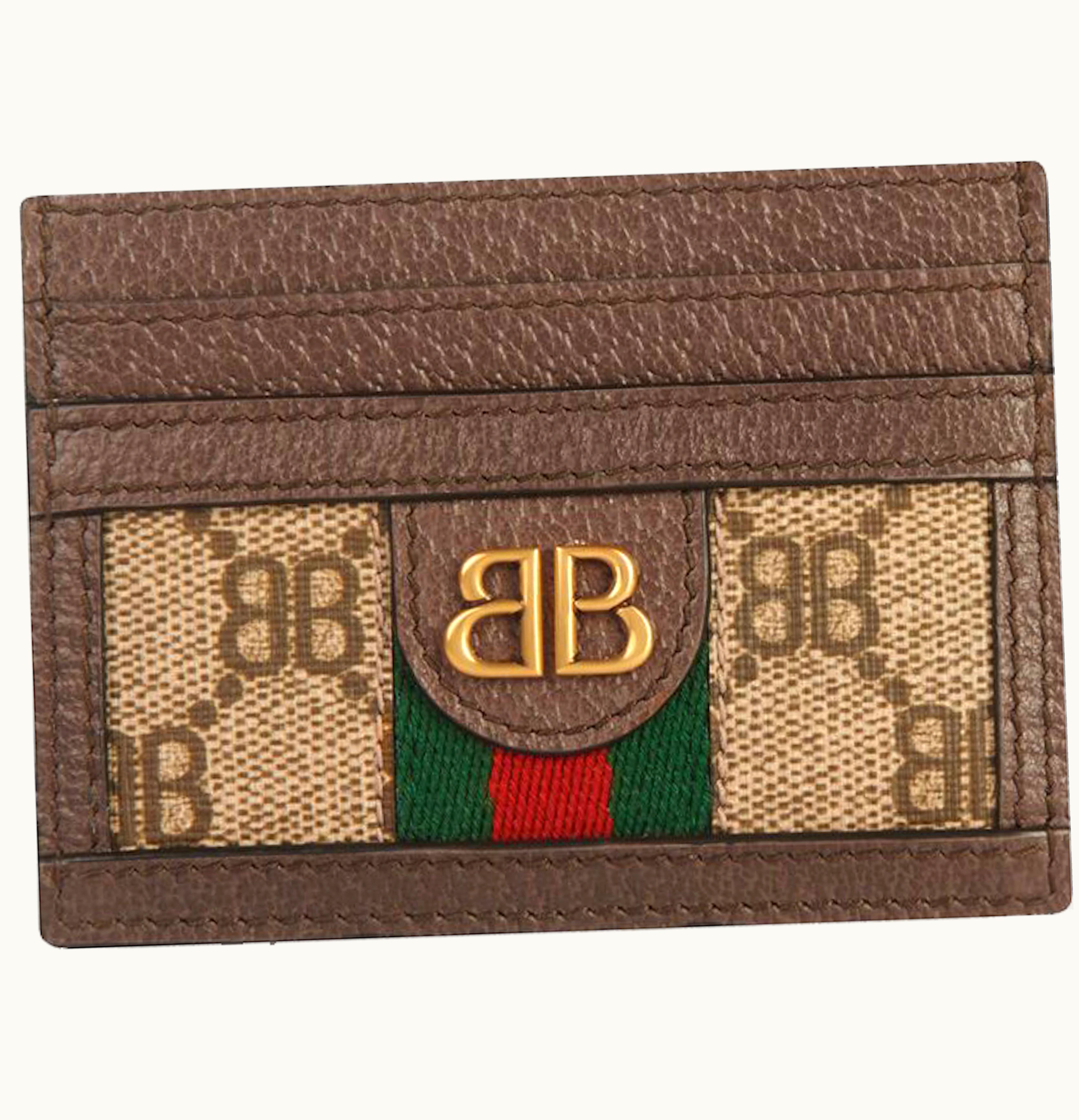 Gucci Gucci x Balenciaga The Hacker Project Card Case Beige