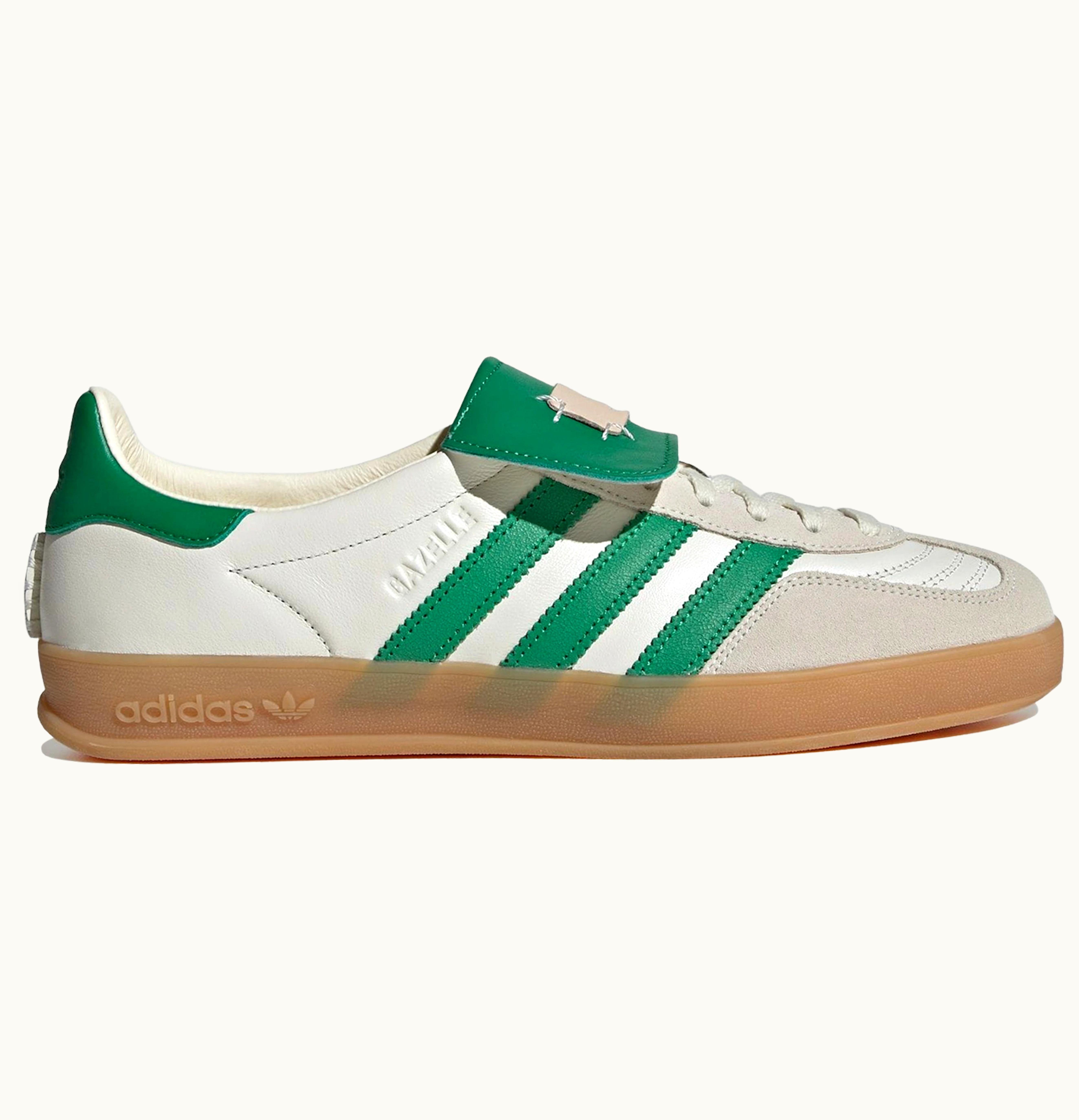 Adidas Gazelle Indoor Foot Industry Off White Green