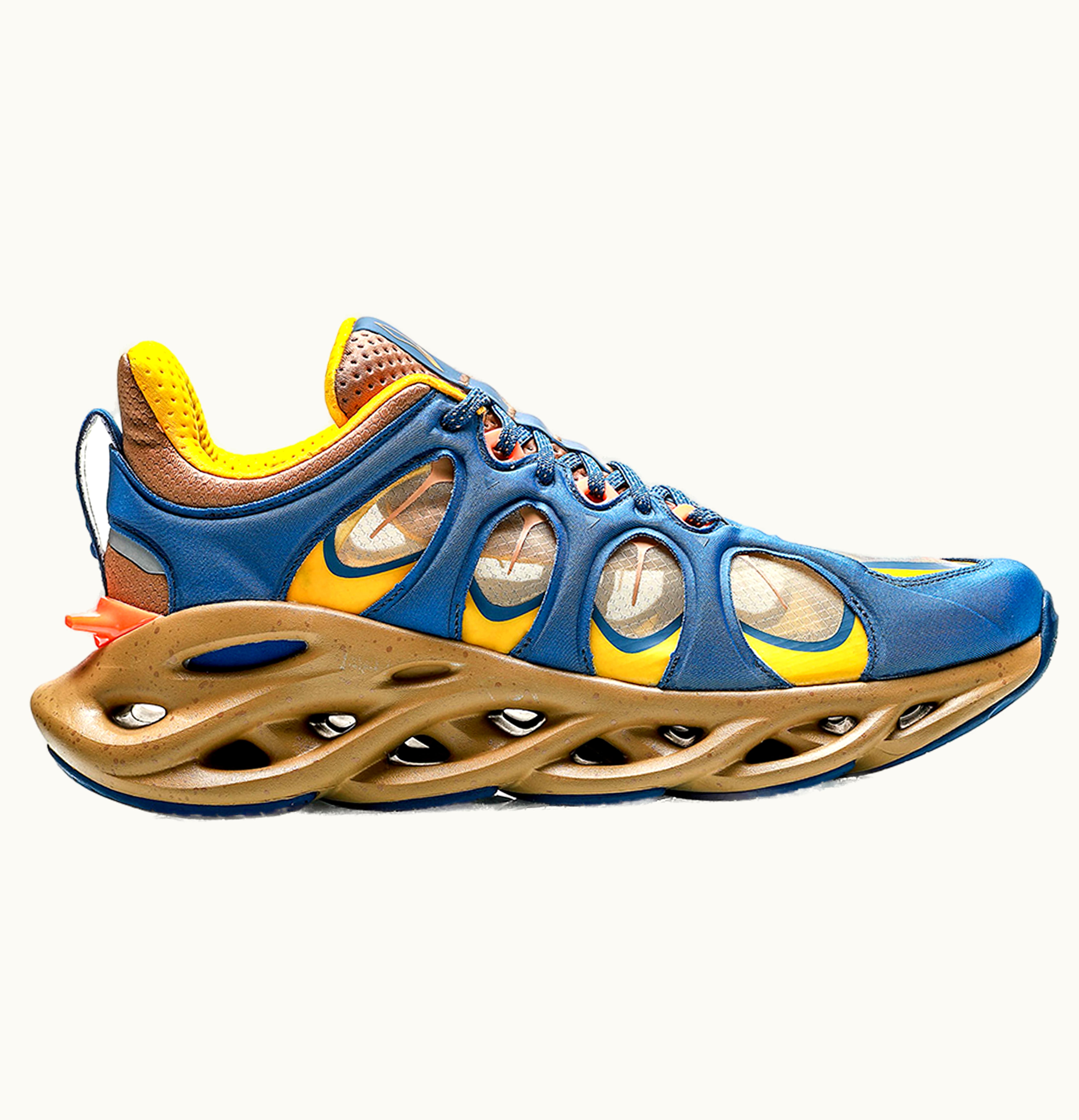Li-Ning Li Ning Arc Ace Blue Yellow Beige