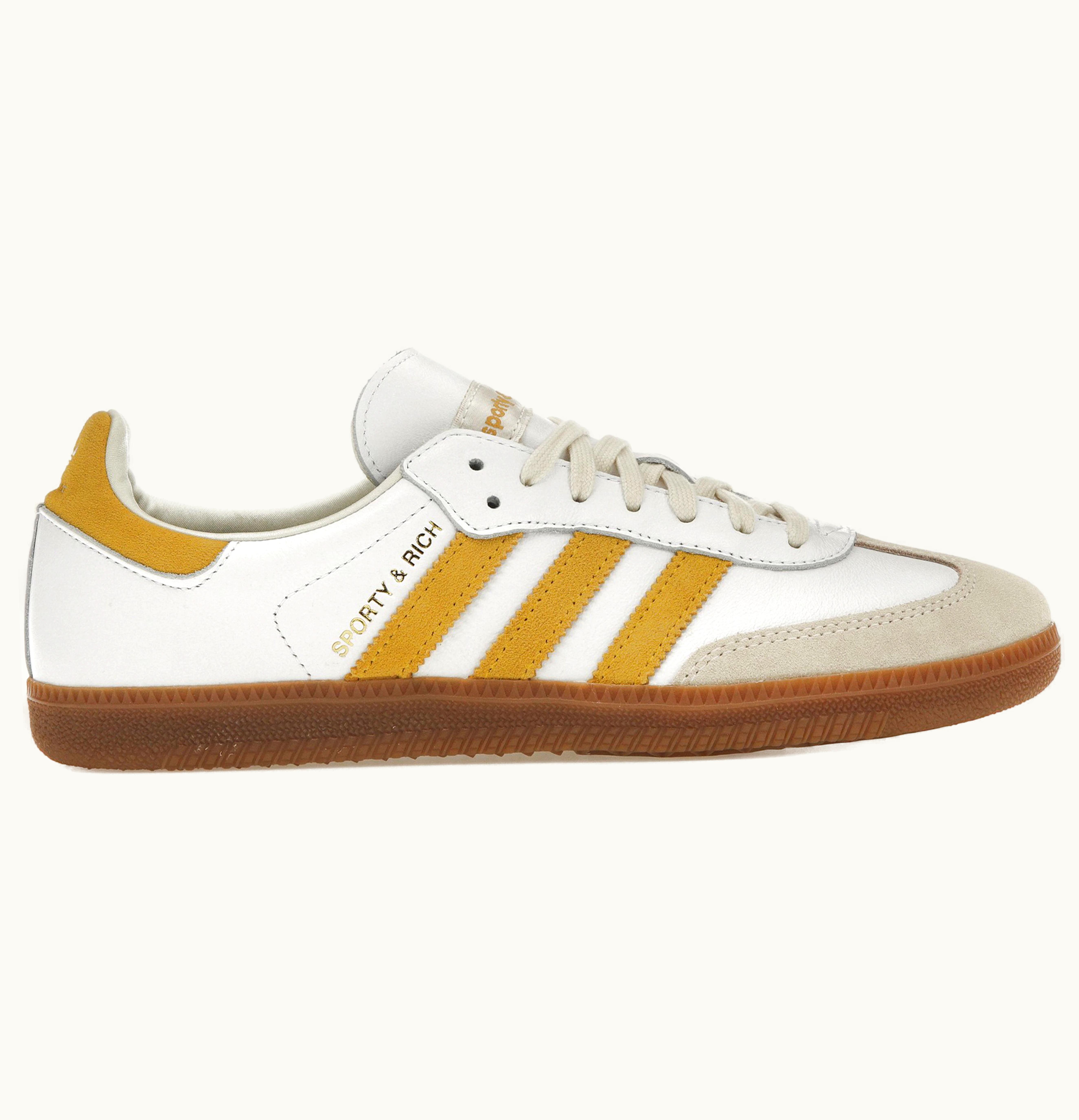 Adidas Samba Sporty Rich White Bold Gold