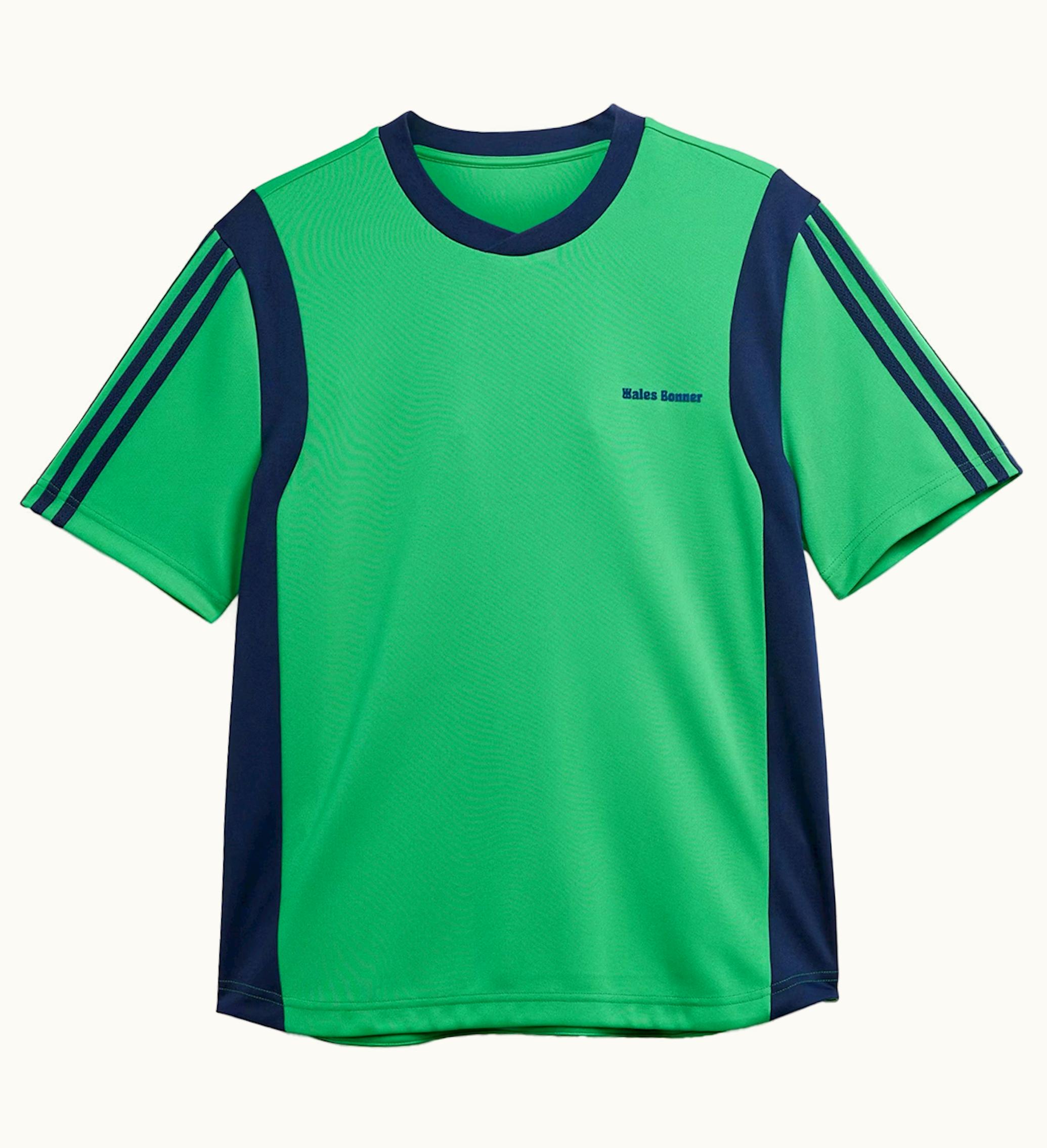 Adidas Adidas X Wales Bonner Football Tee Vivid Green