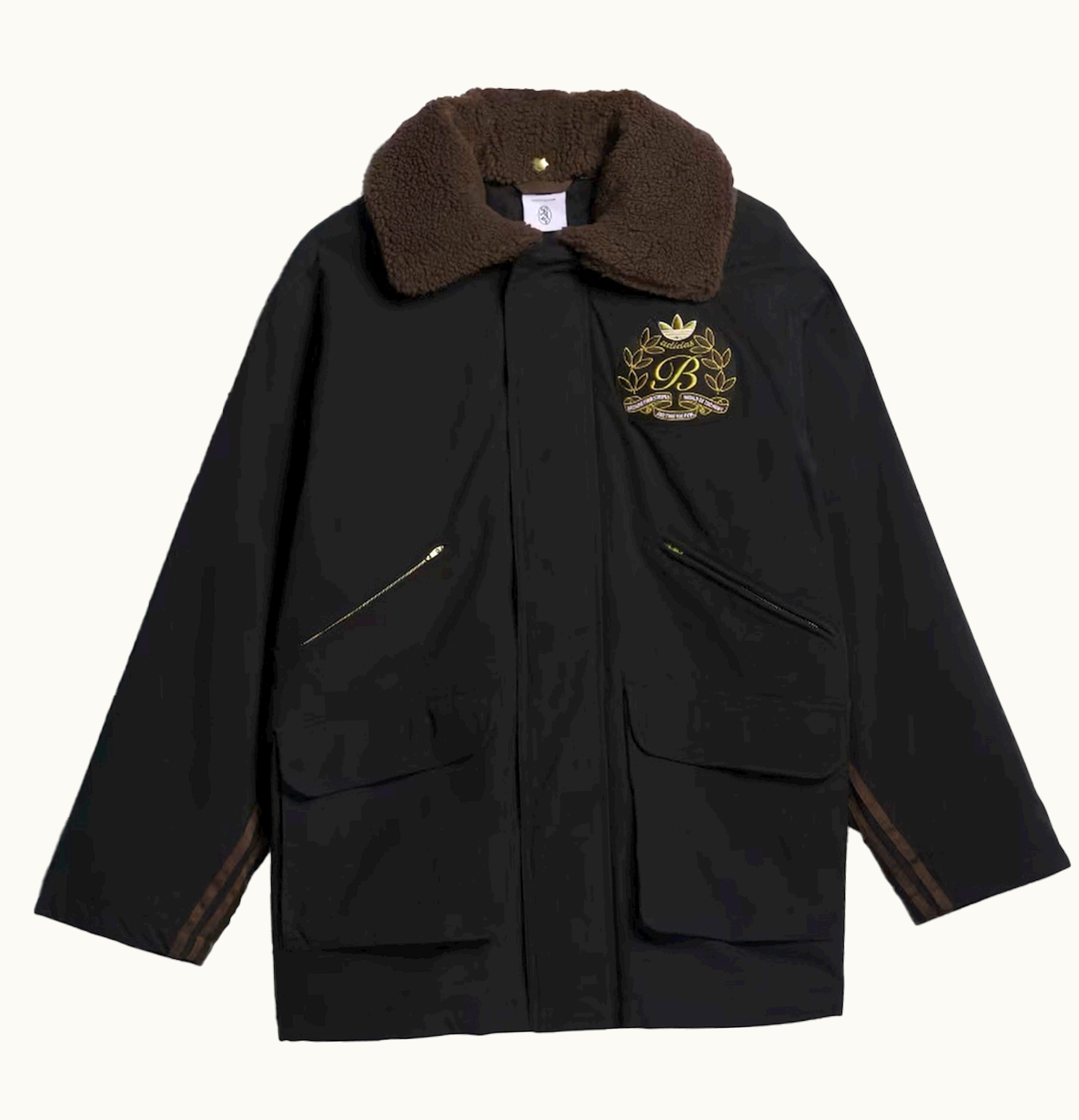 Adidas Adidas X Blondey Mccoy Chore Coat Black Brown