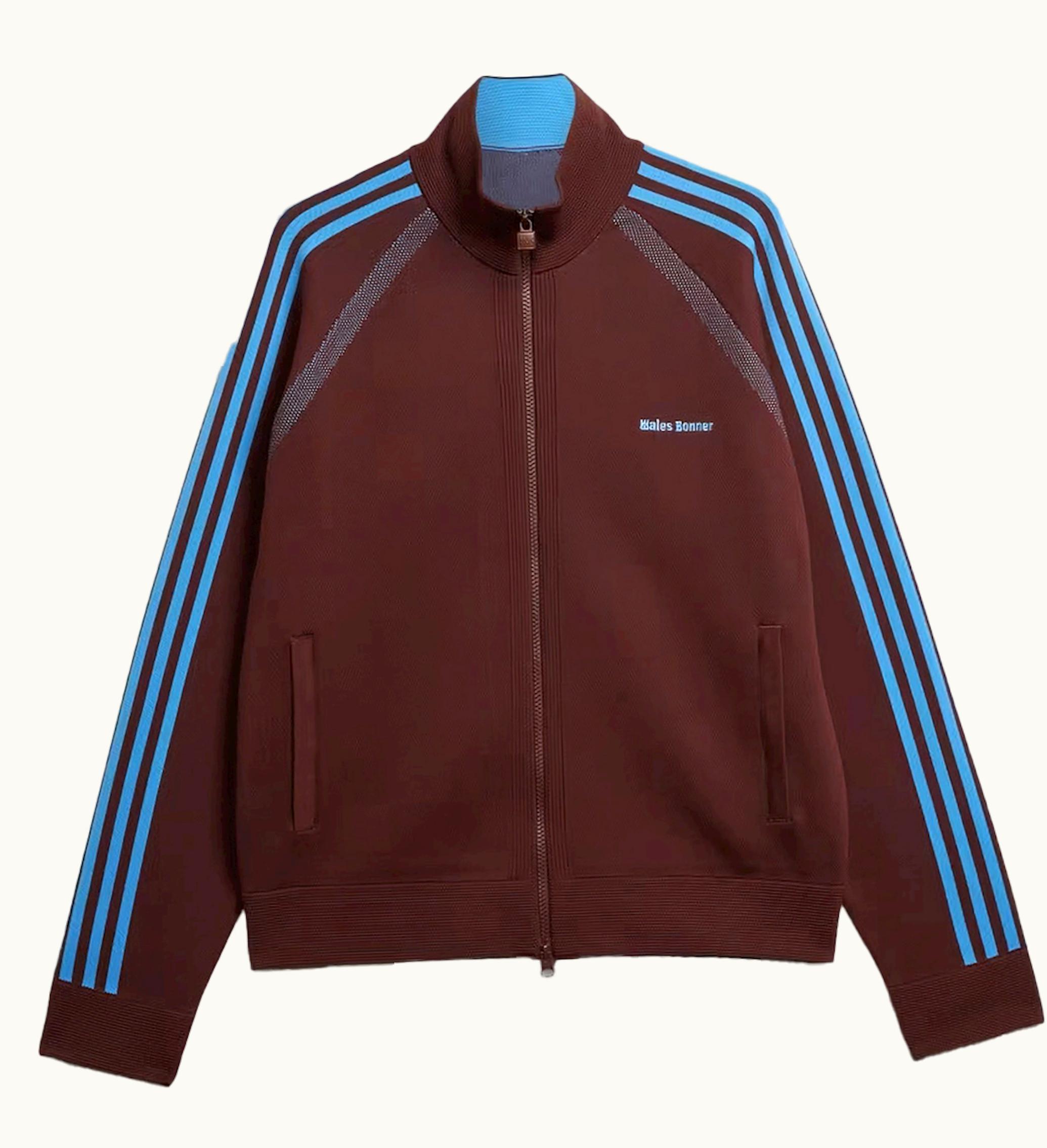 Adidas Adidas X Wales Bonner Statement Knit Track Top Mystery Brown