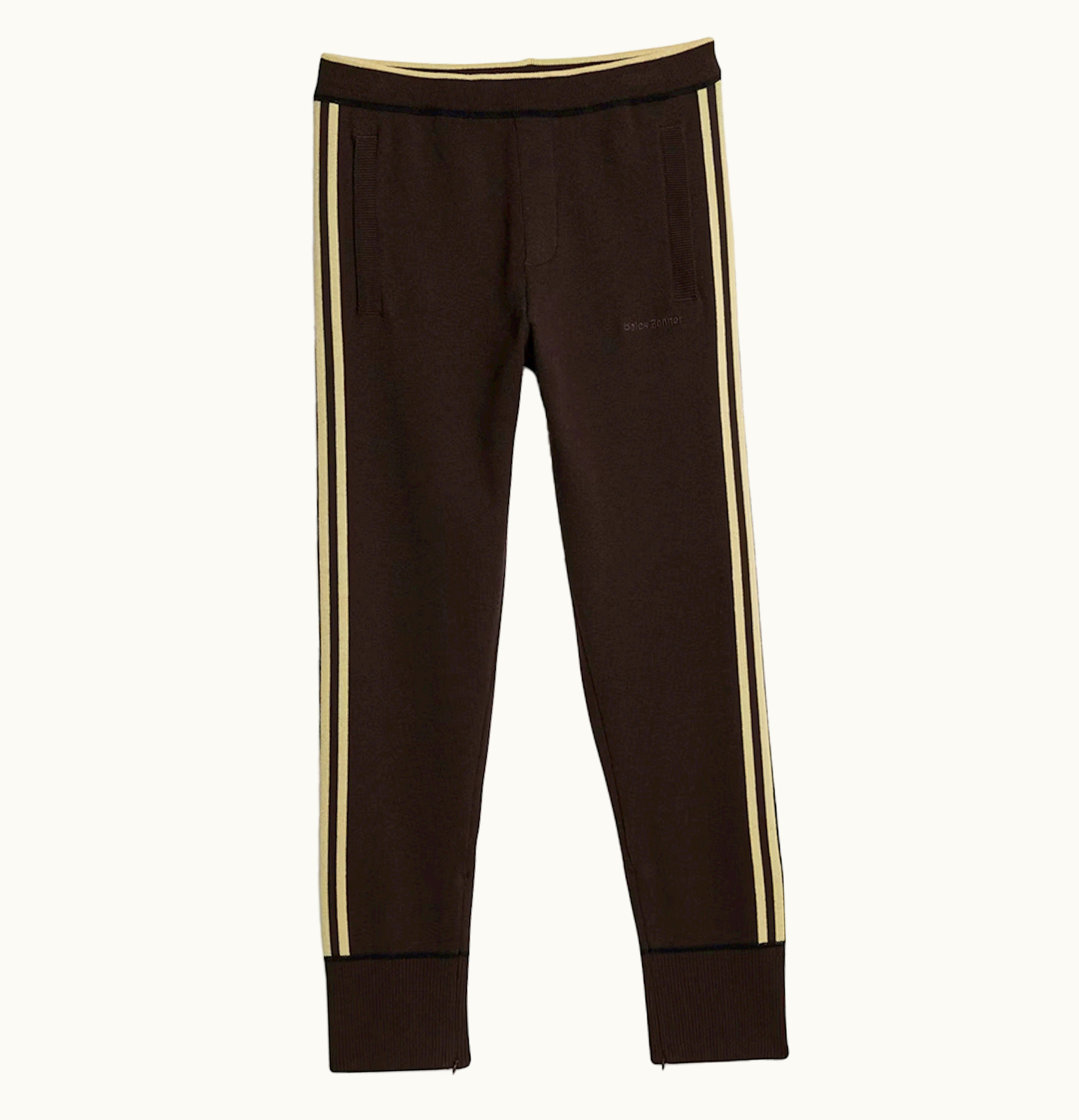 Adidas Adidas X Wales Bonner Statement Knit Pants Dark Brown