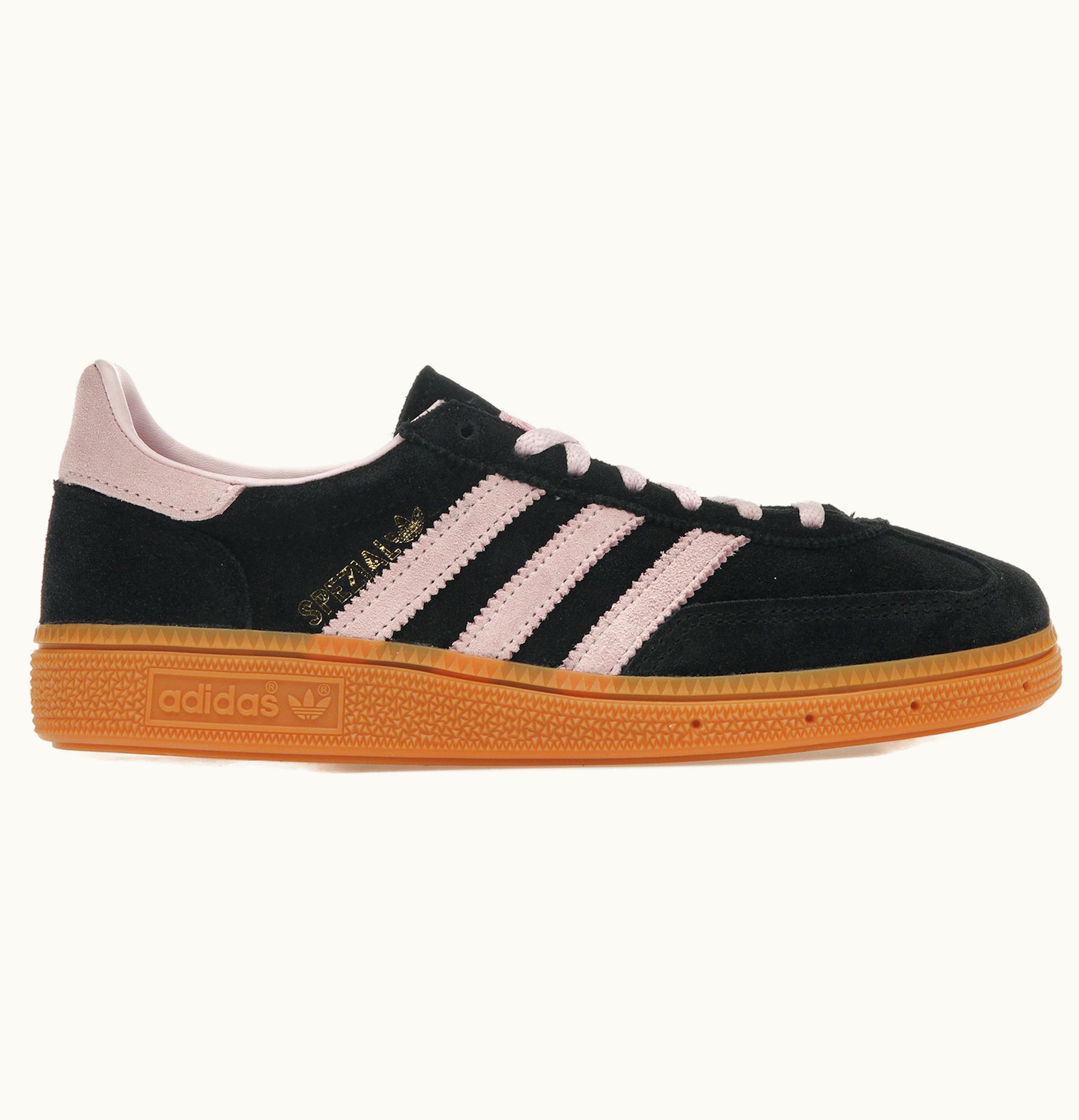 Adidas Handball Spezial Core Black Clear Pink Gum Womens