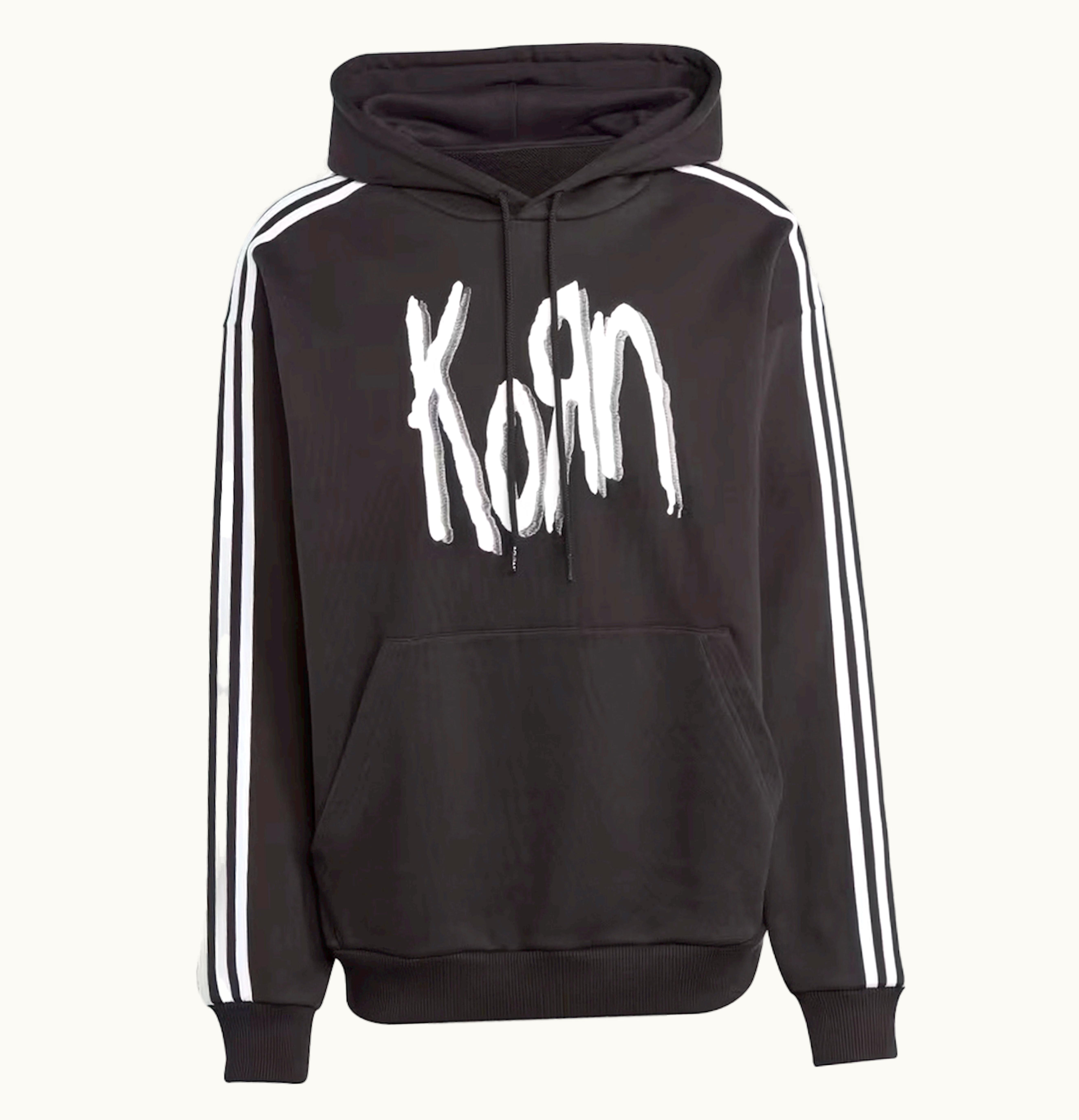 Adidas Adidas X Korn Hoodie Asia Sizing Black