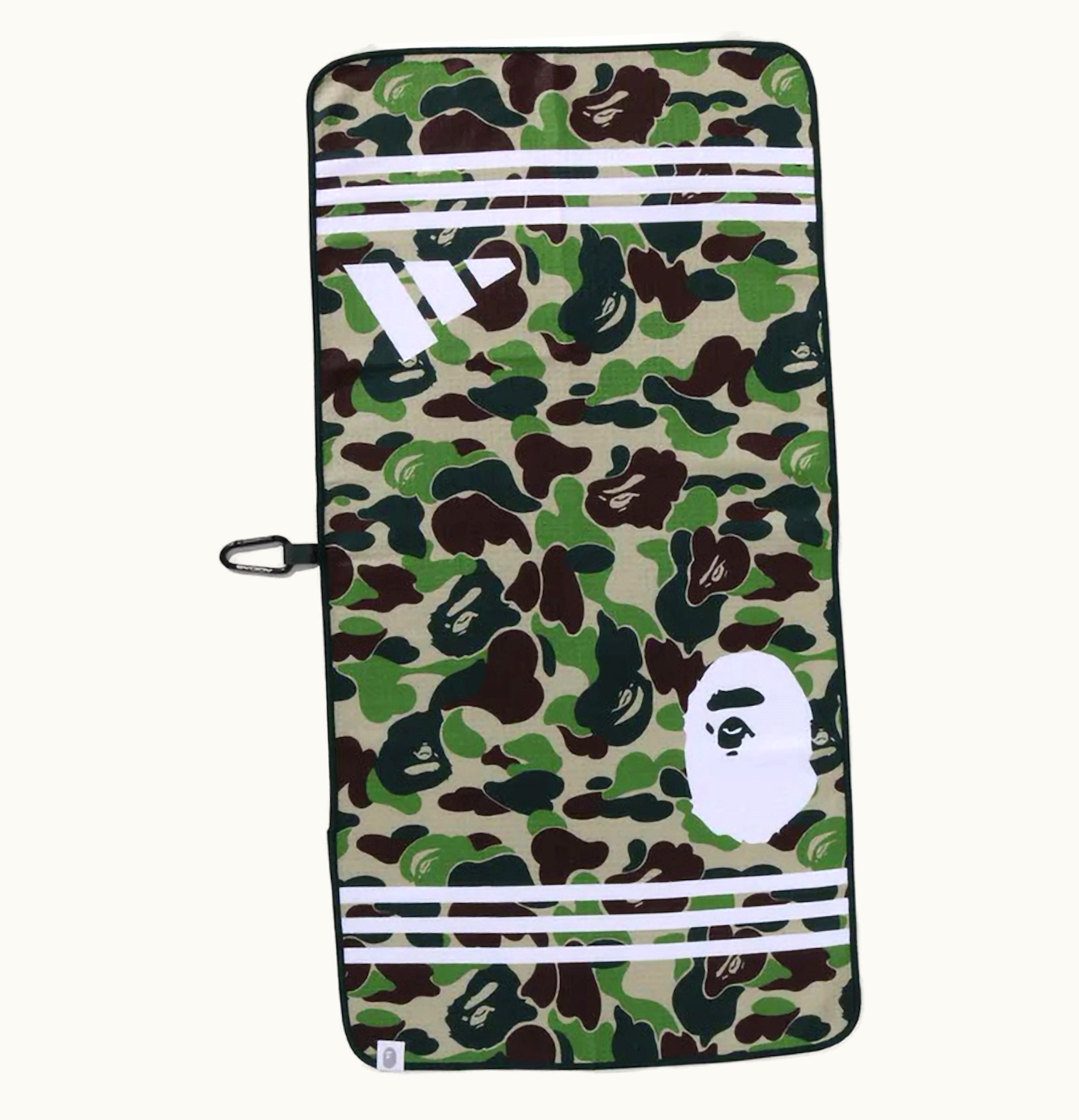 BAPE BAPE X Adidas Golf Abc Camo Towel Green