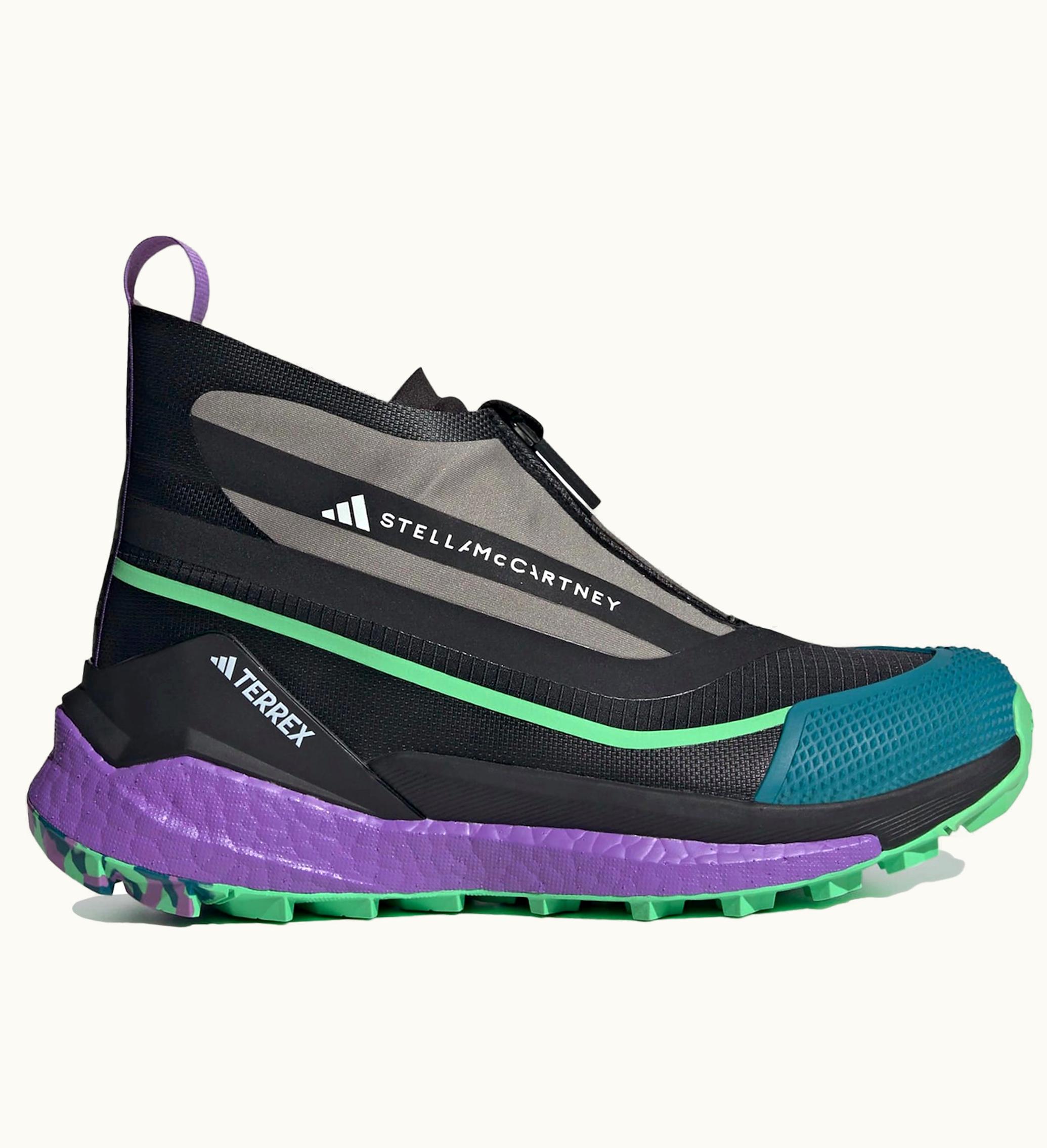 Adidas Terrex Free Hiker Stella Mccartney Black Green Lilac Womens