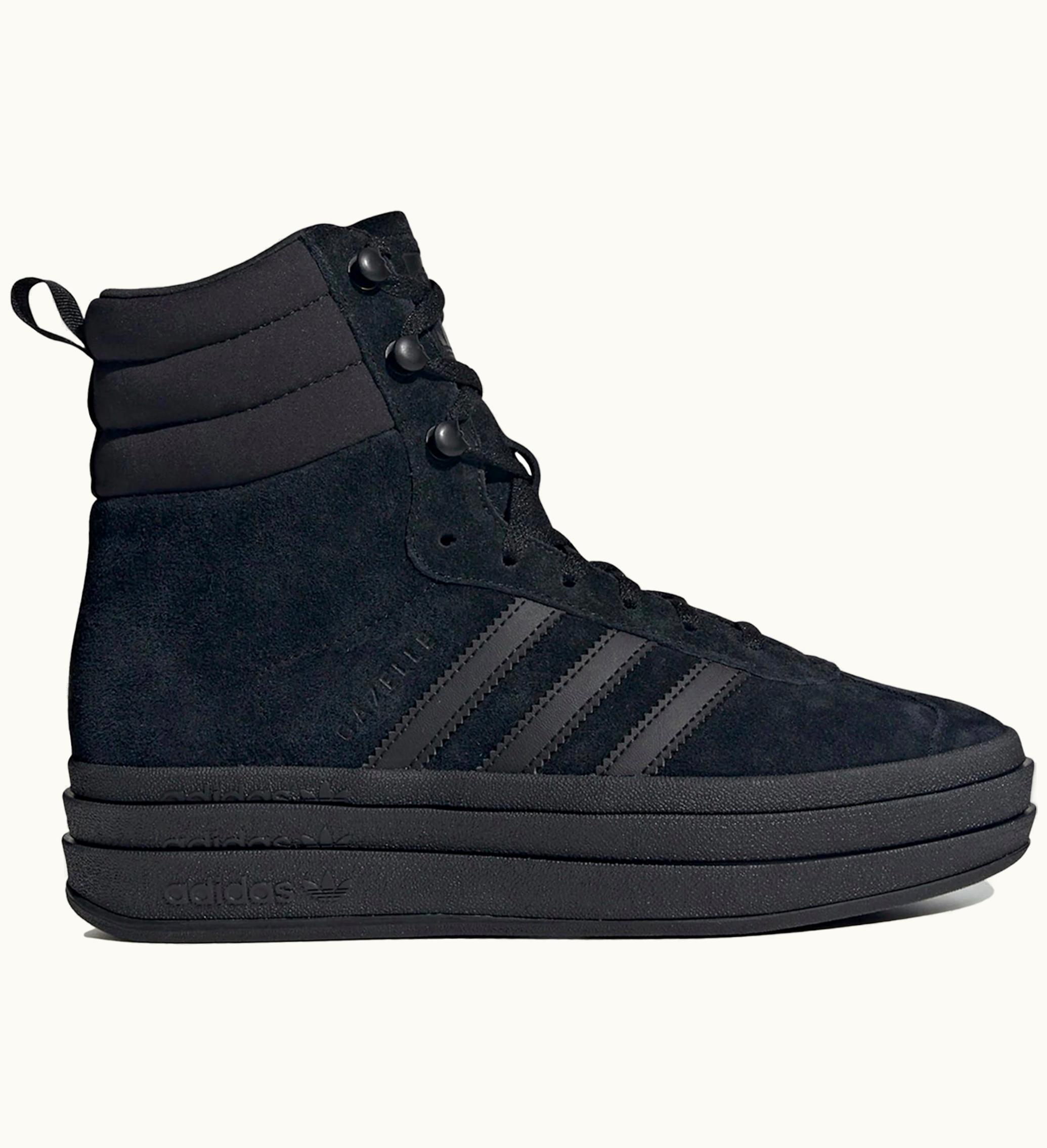 Adidas Gazelle Boot Core Black Womens
