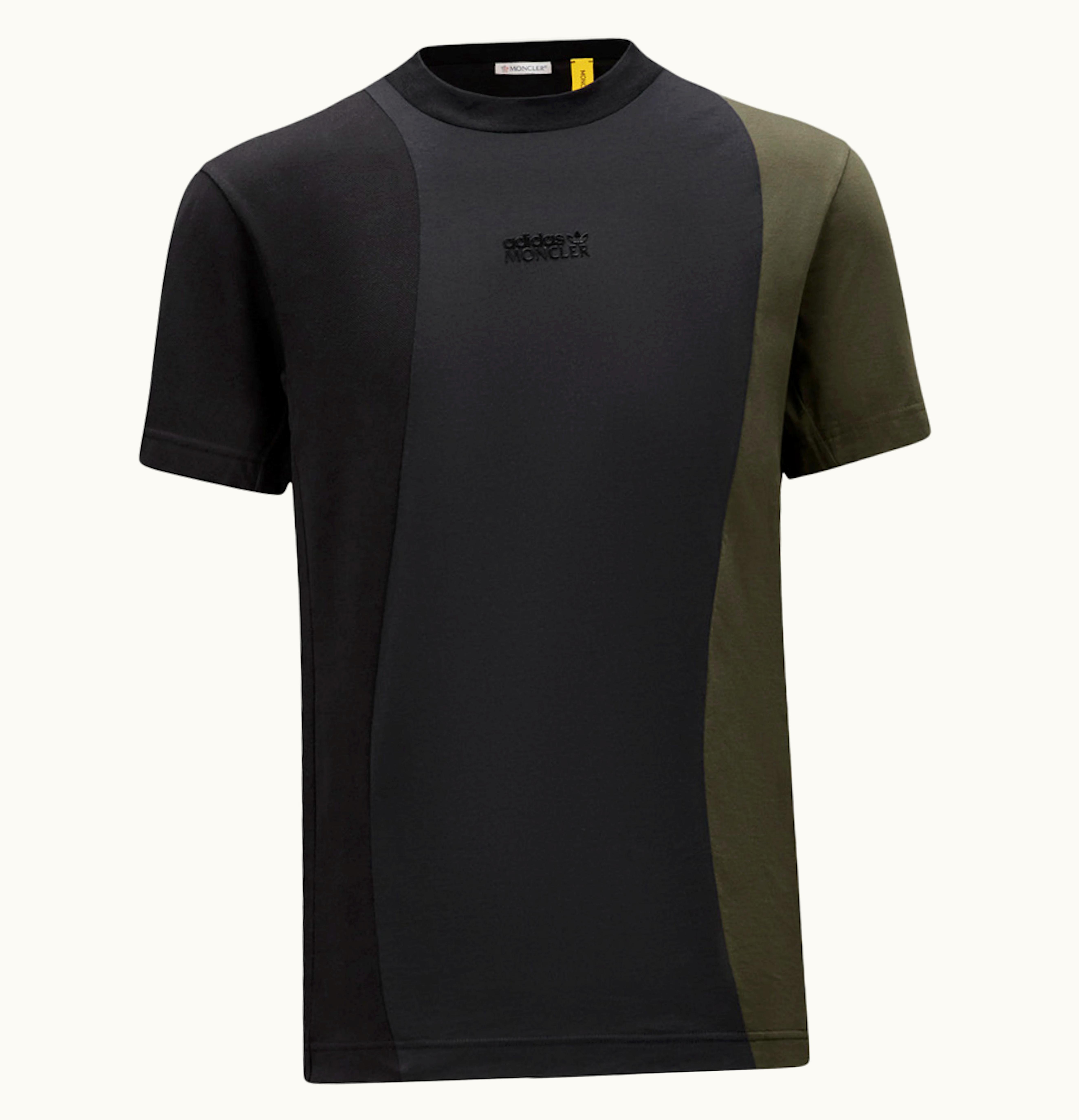 Moncler Moncler X Adidas Originals Jersey T Shirt Black Green