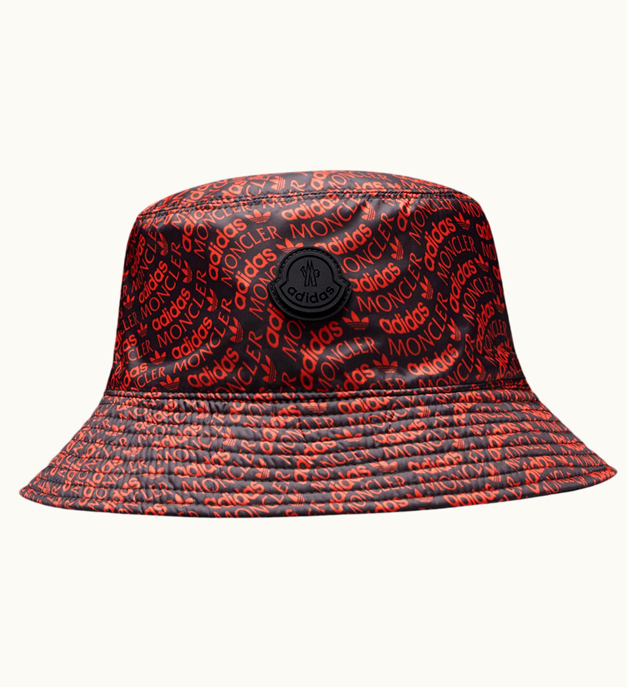 Moncler Moncler X Adidas Originals Reversible Bucket Hat Red Black