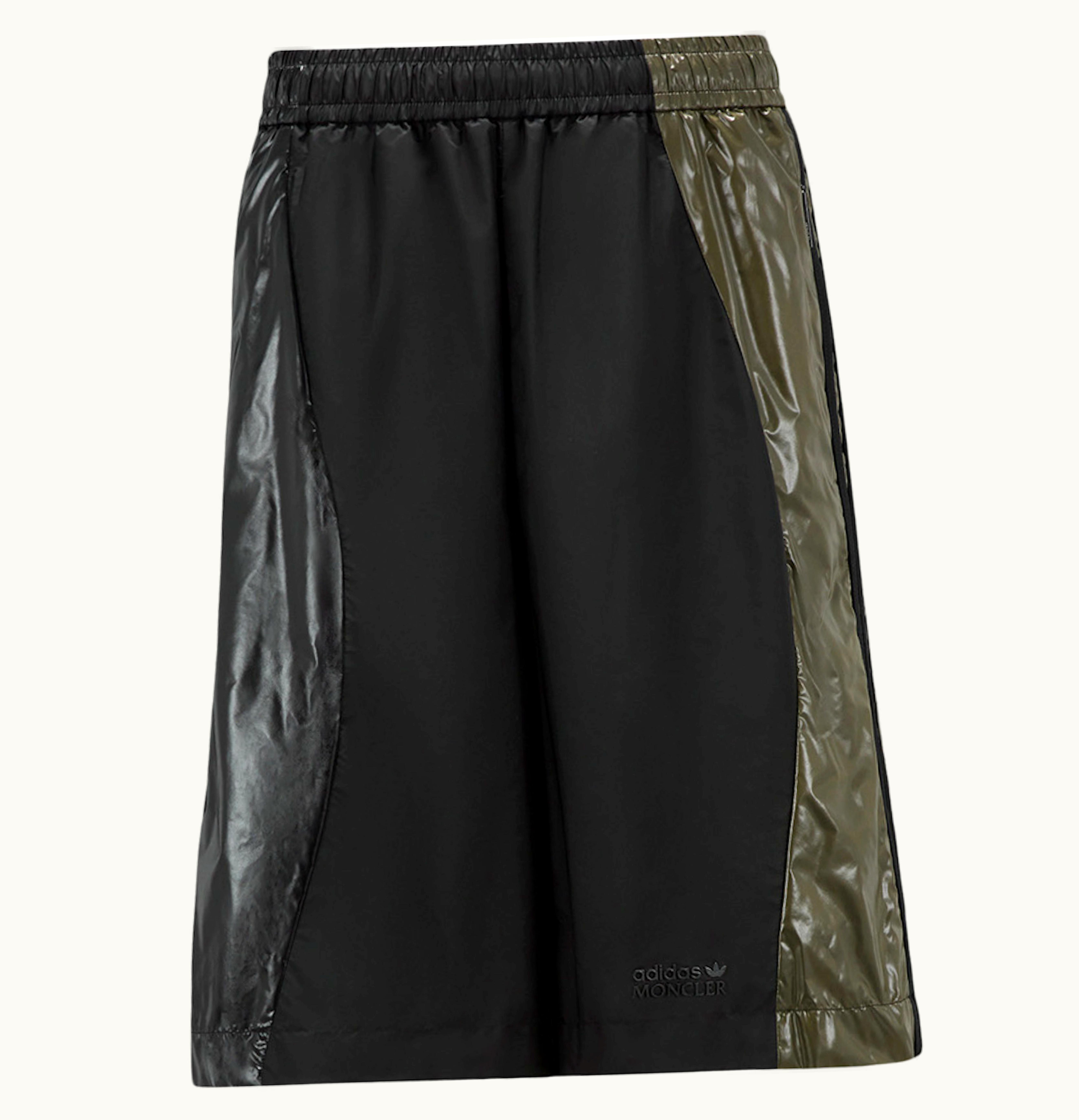 Moncler Moncler X Adidas Originals Nylon Laque Bermuda Shorts Multicolor