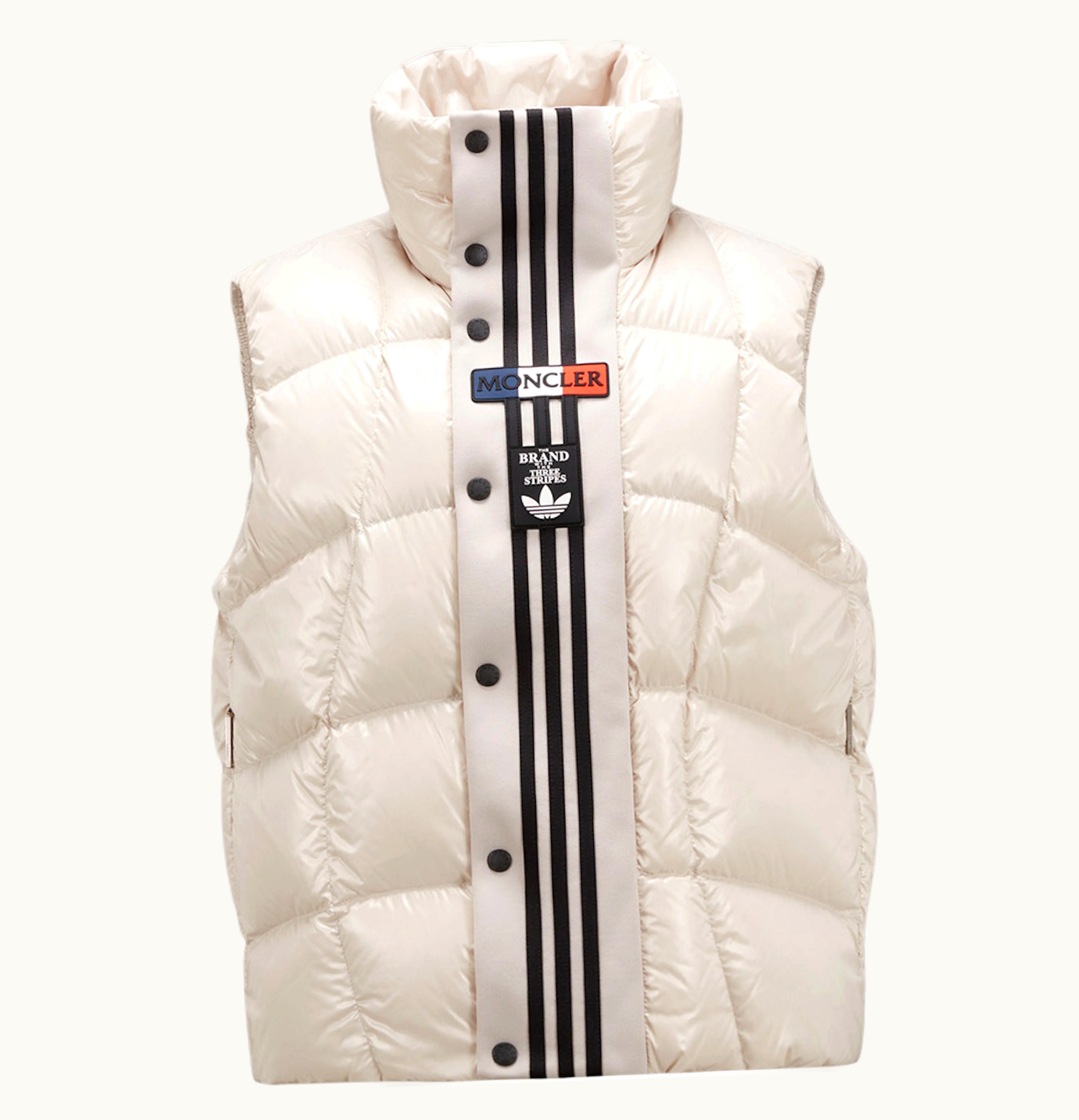 Moncler Moncler X Adidas Originals Bozon Down Vest White