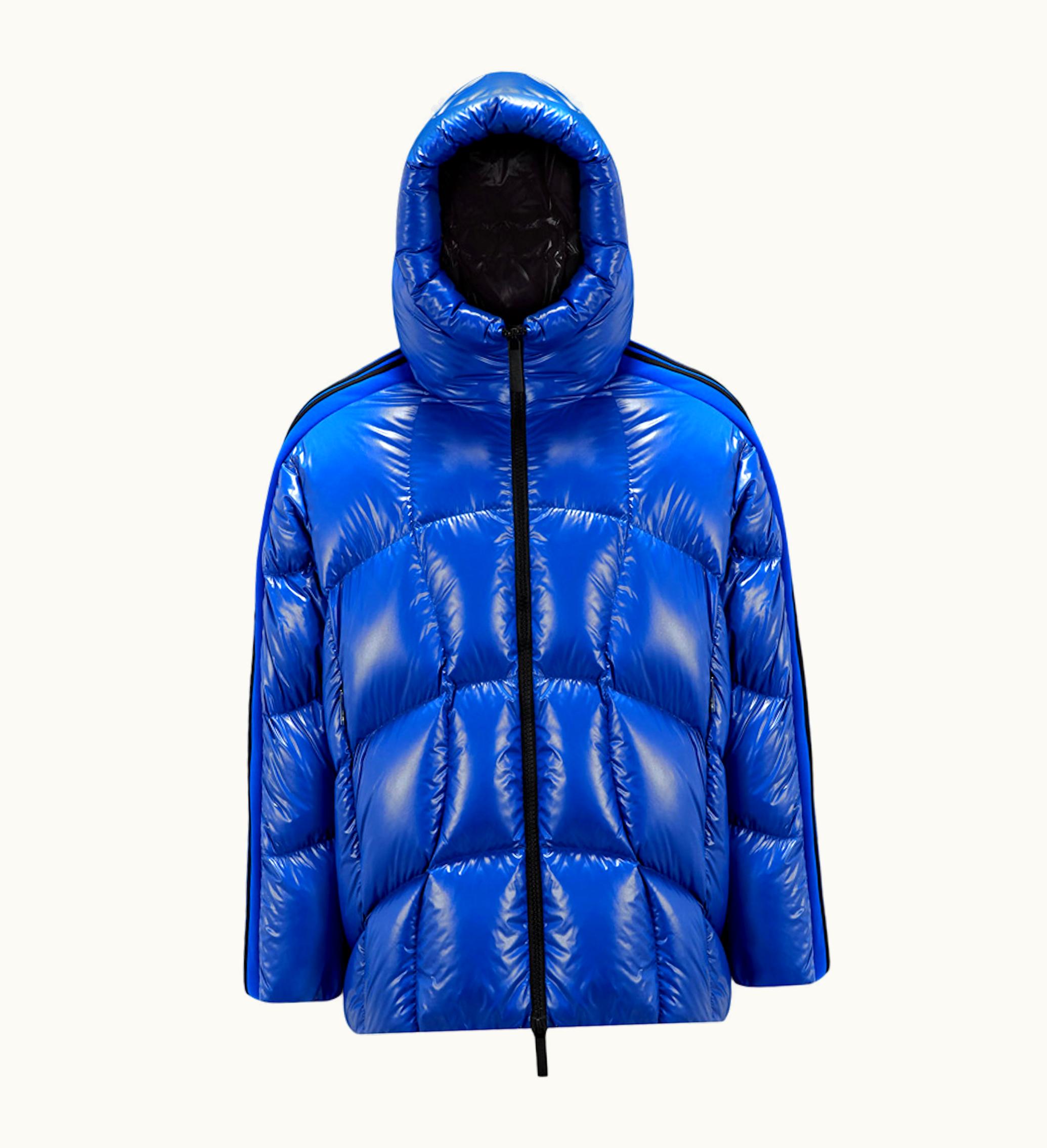 Moncler Moncler X Adidas Originals Beiser Short Down Jacket Dark Blue