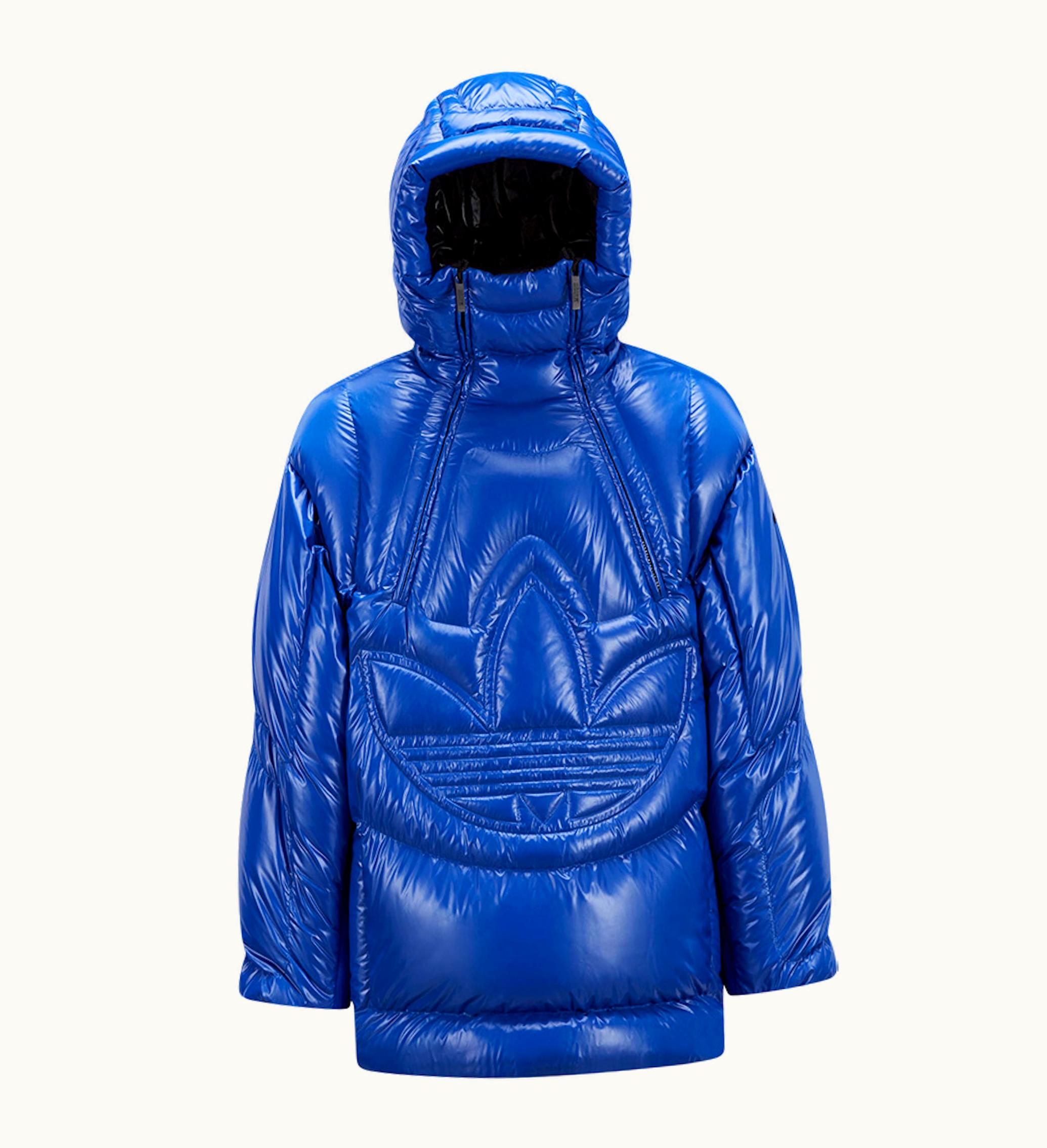 Moncler Moncler X Adidas Originals Chambery Short Down Jacket Blue