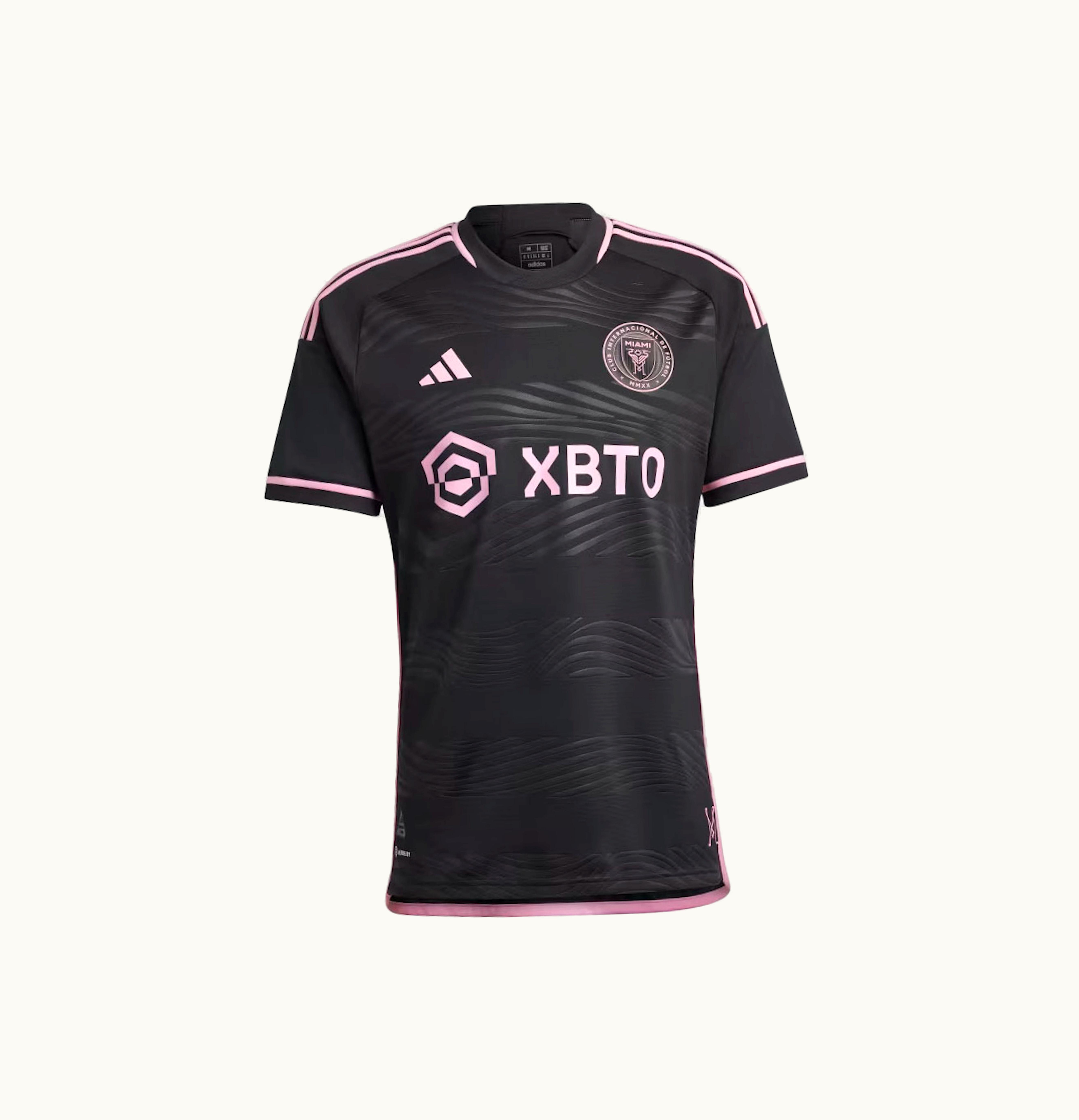 Adidas Adidas Inter Miami Cf 23 24 Away Authentic Jersey Black