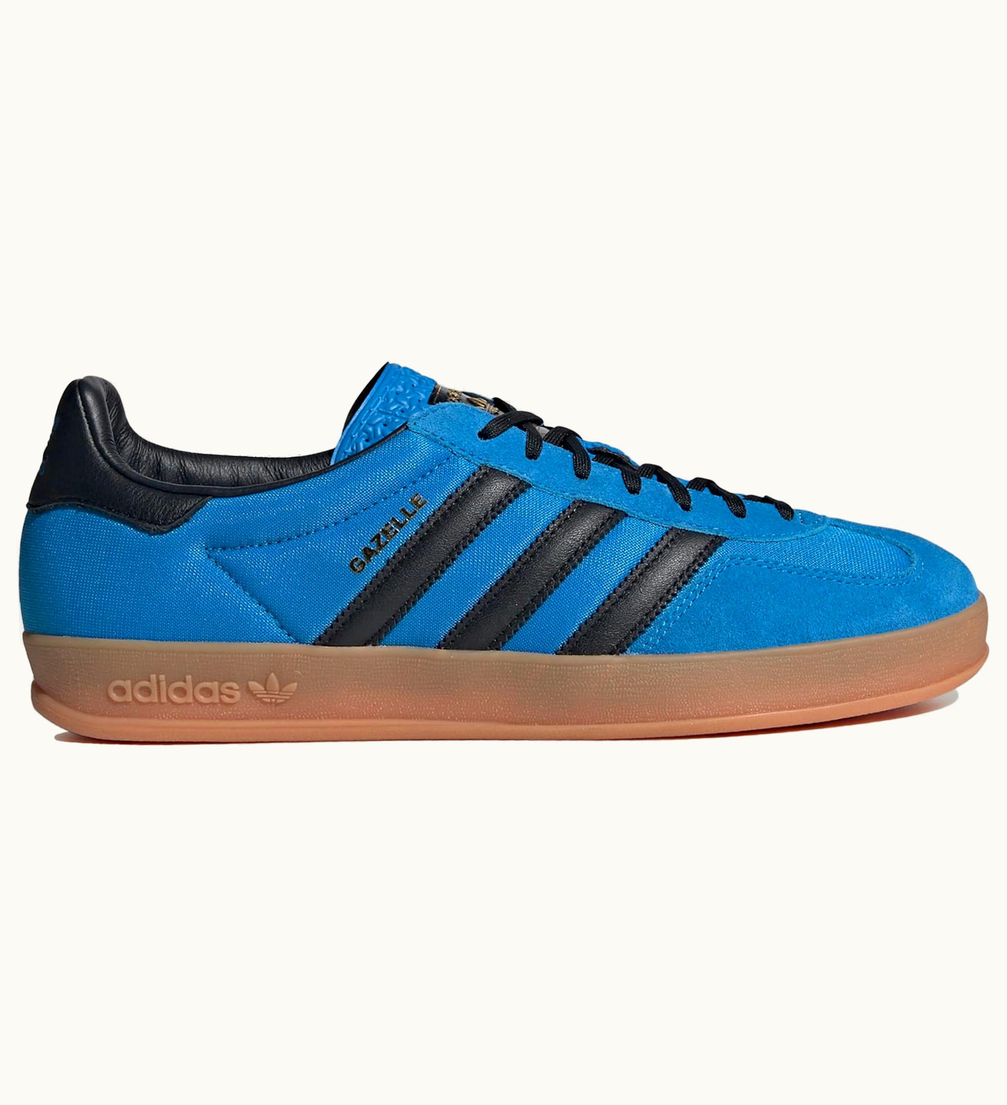 Adidas Adidas Gazelle Indoor Bright Blue Black Gum