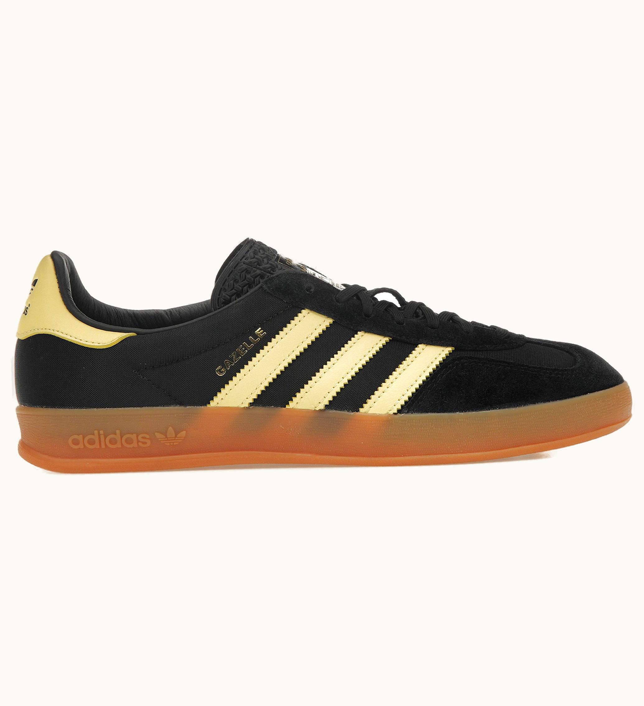 Adidas Adidas Gazelle Indoor Black Almost Yellow Gum