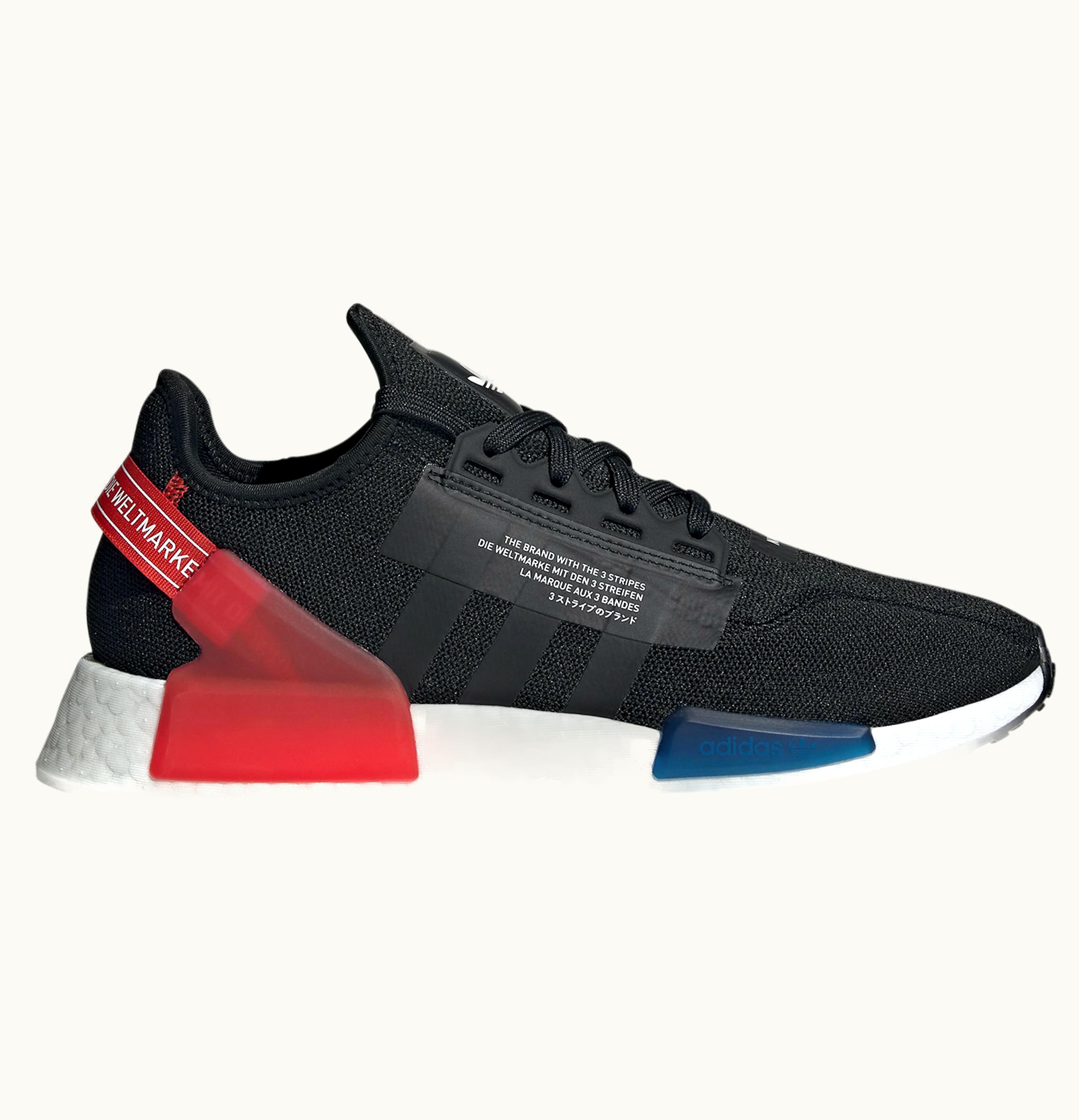Adidas NMD R1 V2 Black Red Blue