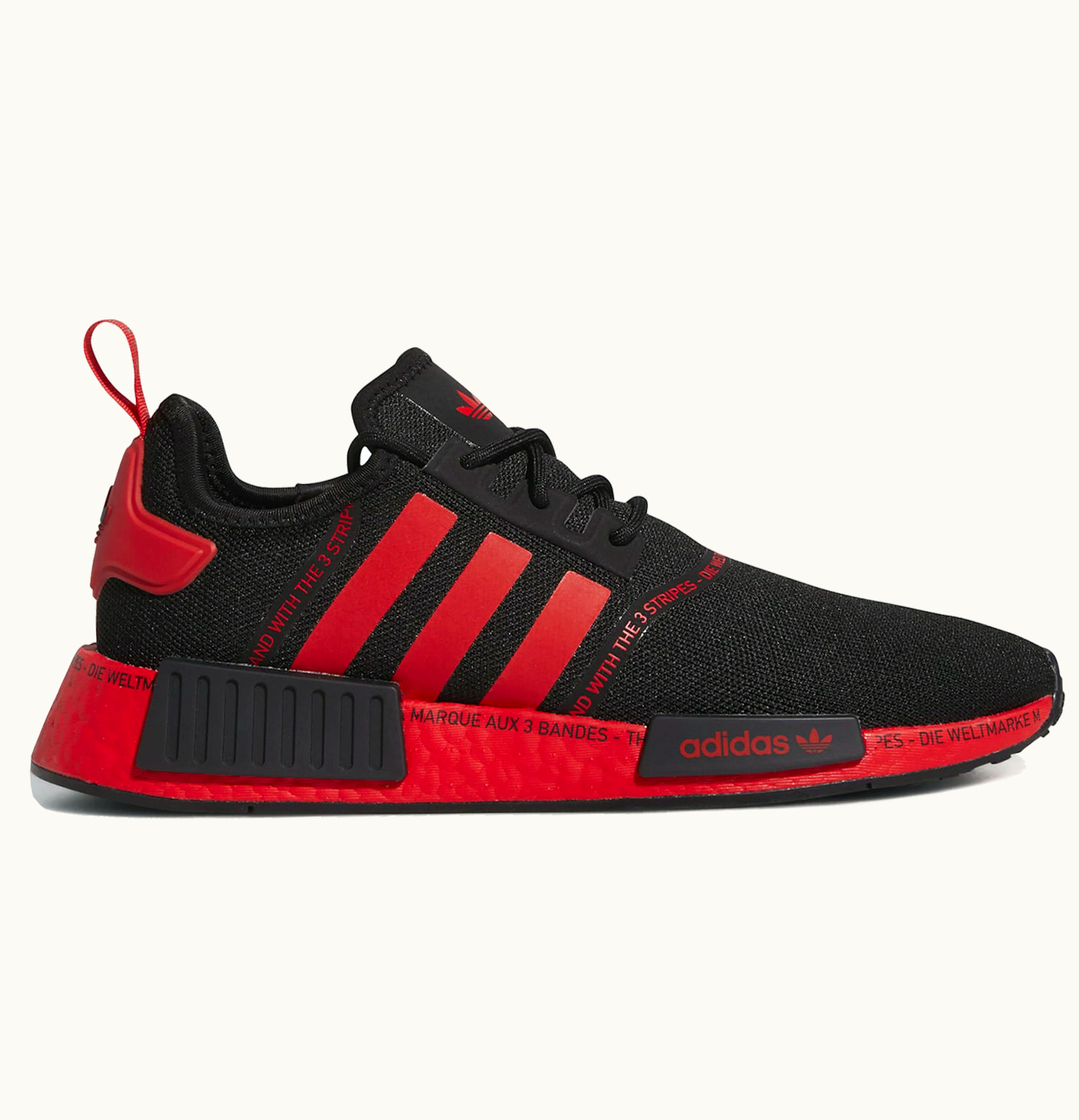 Adidas NMD R1 Black Vivid Red