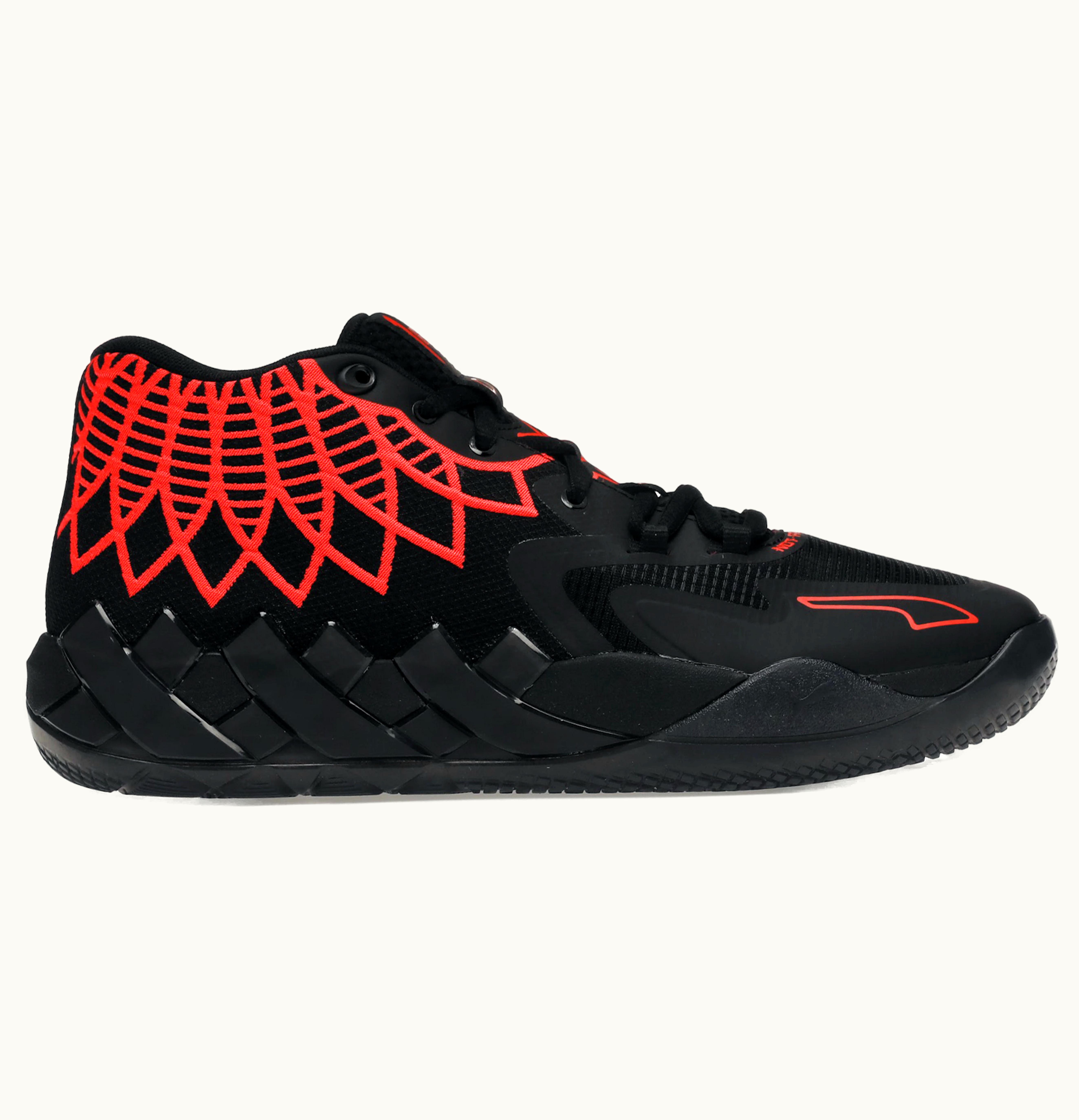 Puma MB01 LaMelo Ball Black Red Blast