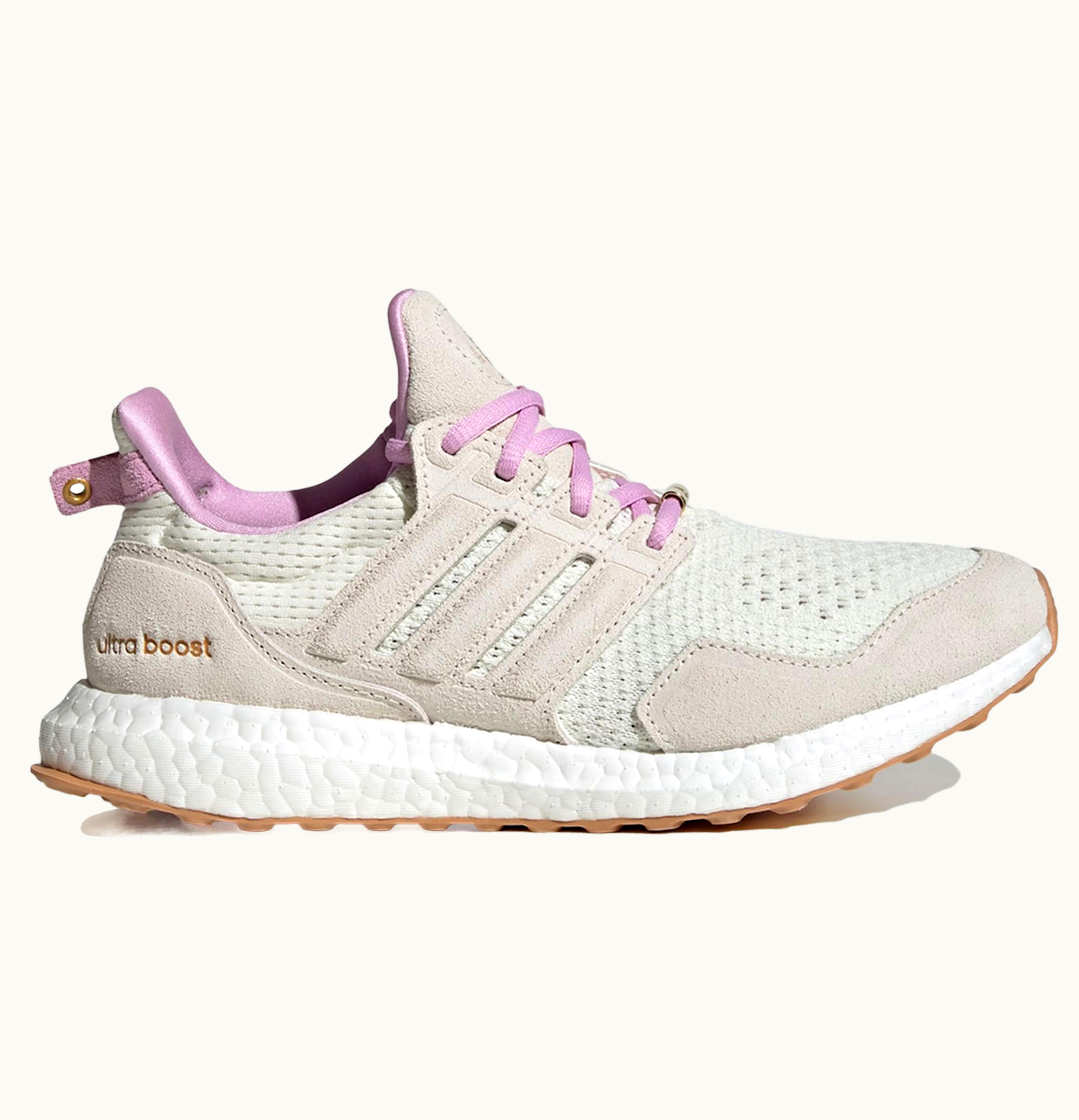 Adidas Adidas Ultra Boost 10 Off White Gold Metallic Pink Womens