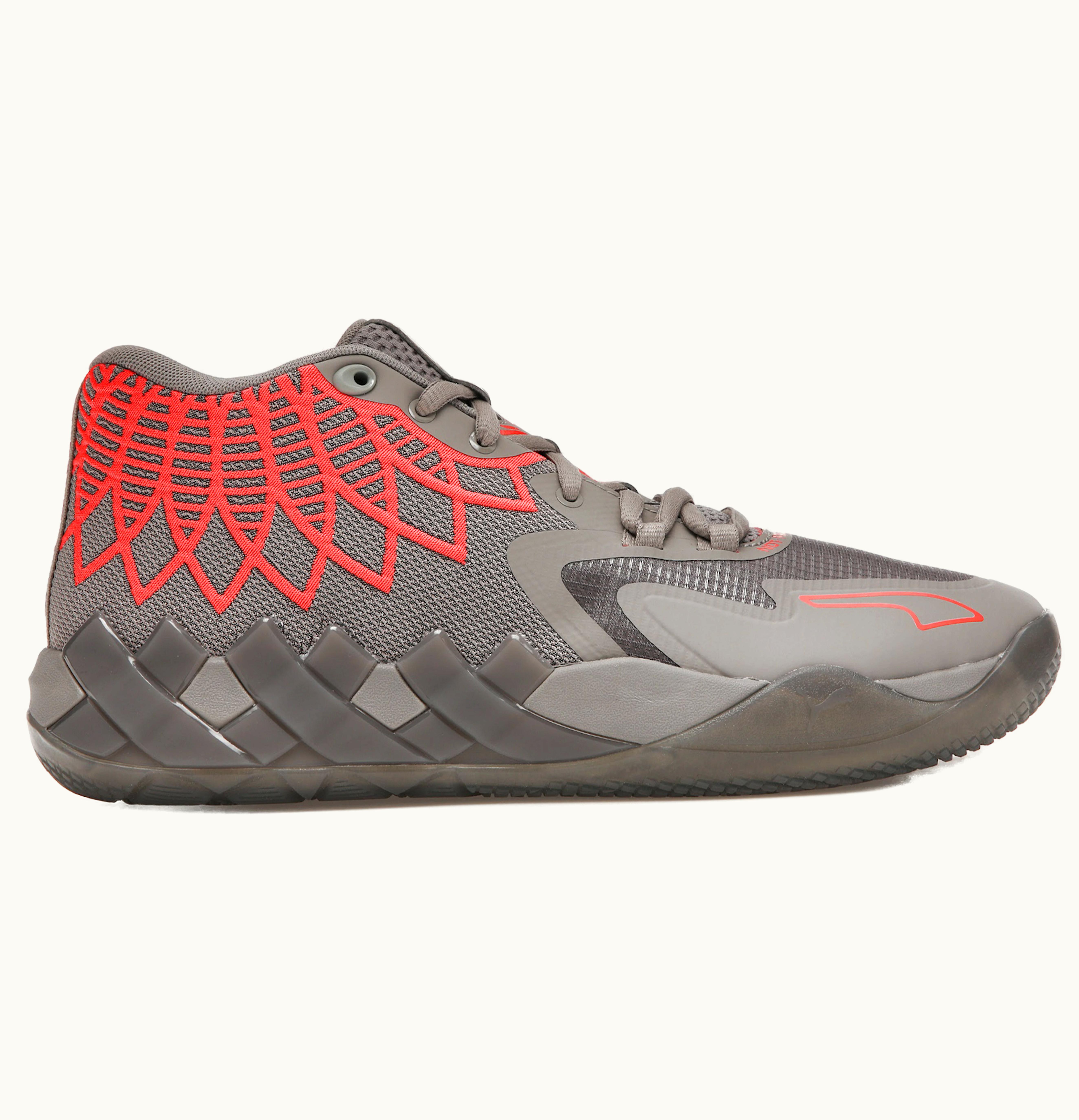Puma MB01 LaMelo Ball Grey Red