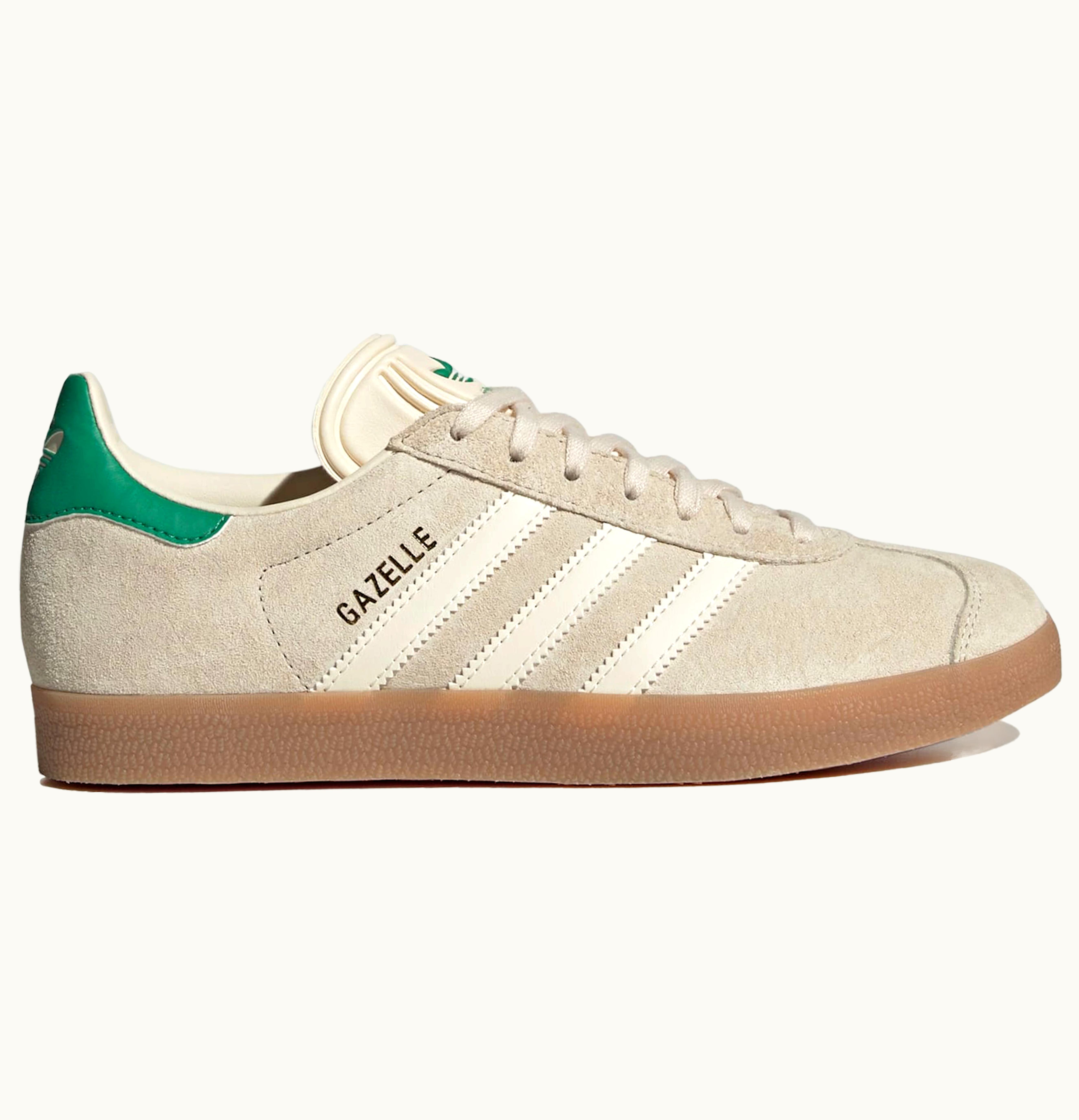 Adidas Adidas Gazelle Wonder White Green Gum Womens
