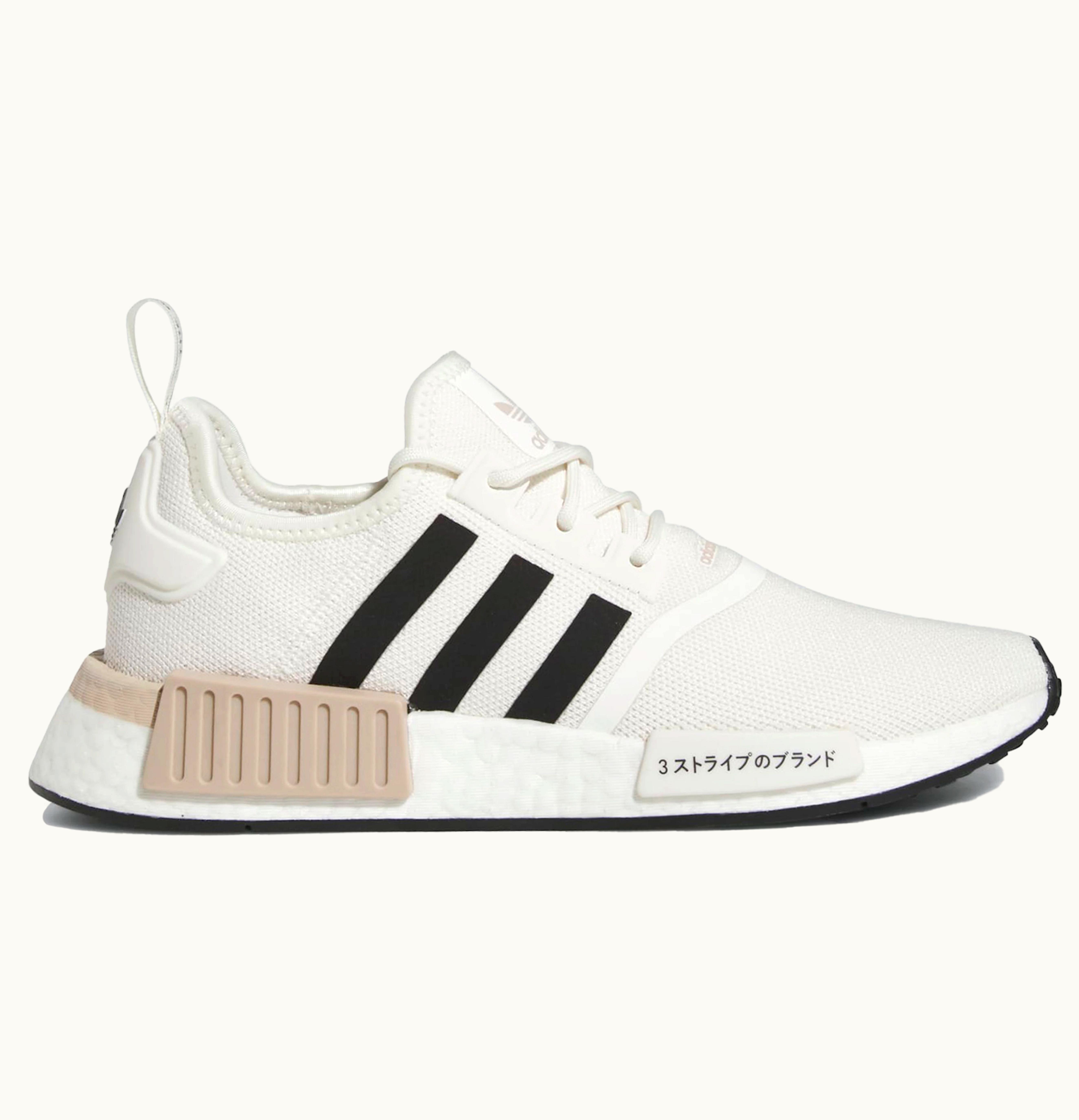 Adidas Adidas NMd R1 White Black Wonder Taupe Womens