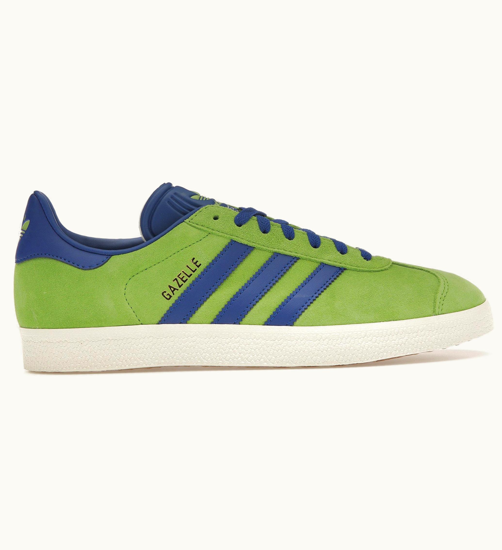 Adidas Adidas Gazelle Lime Royal Blue