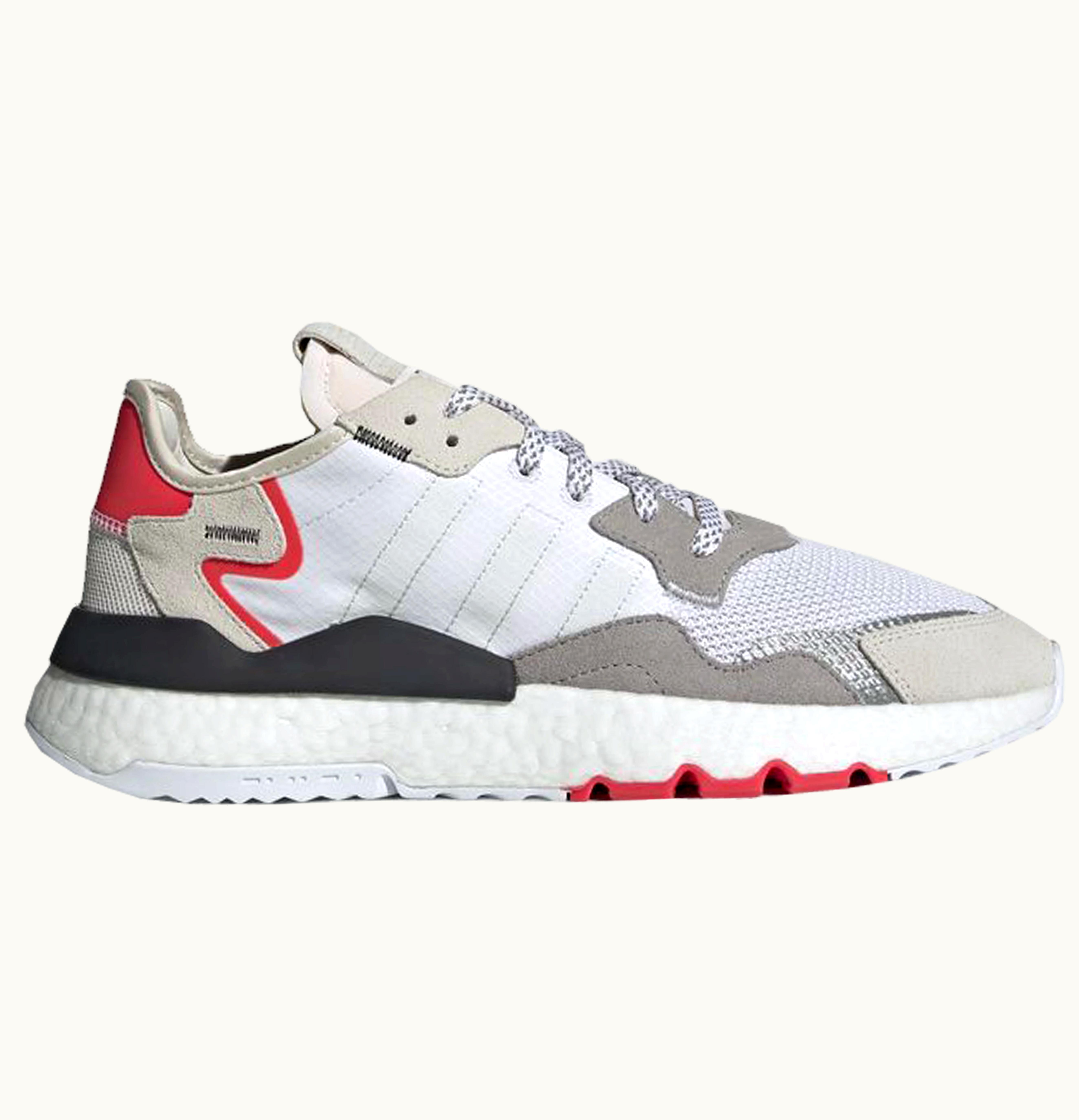 Adidas Nite Jogger White Shock Red