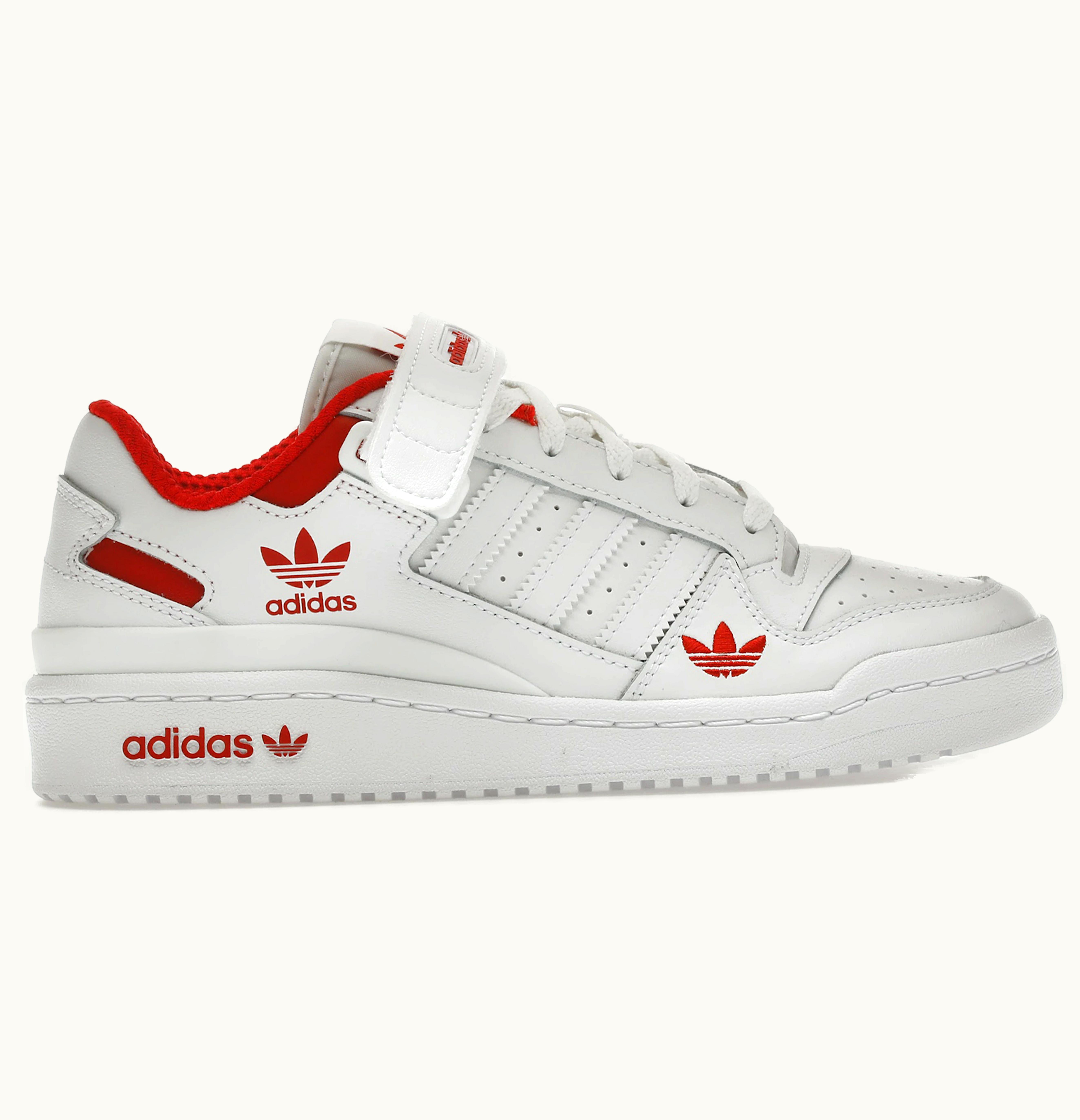 Adidas Forum Low Cloud White Red
