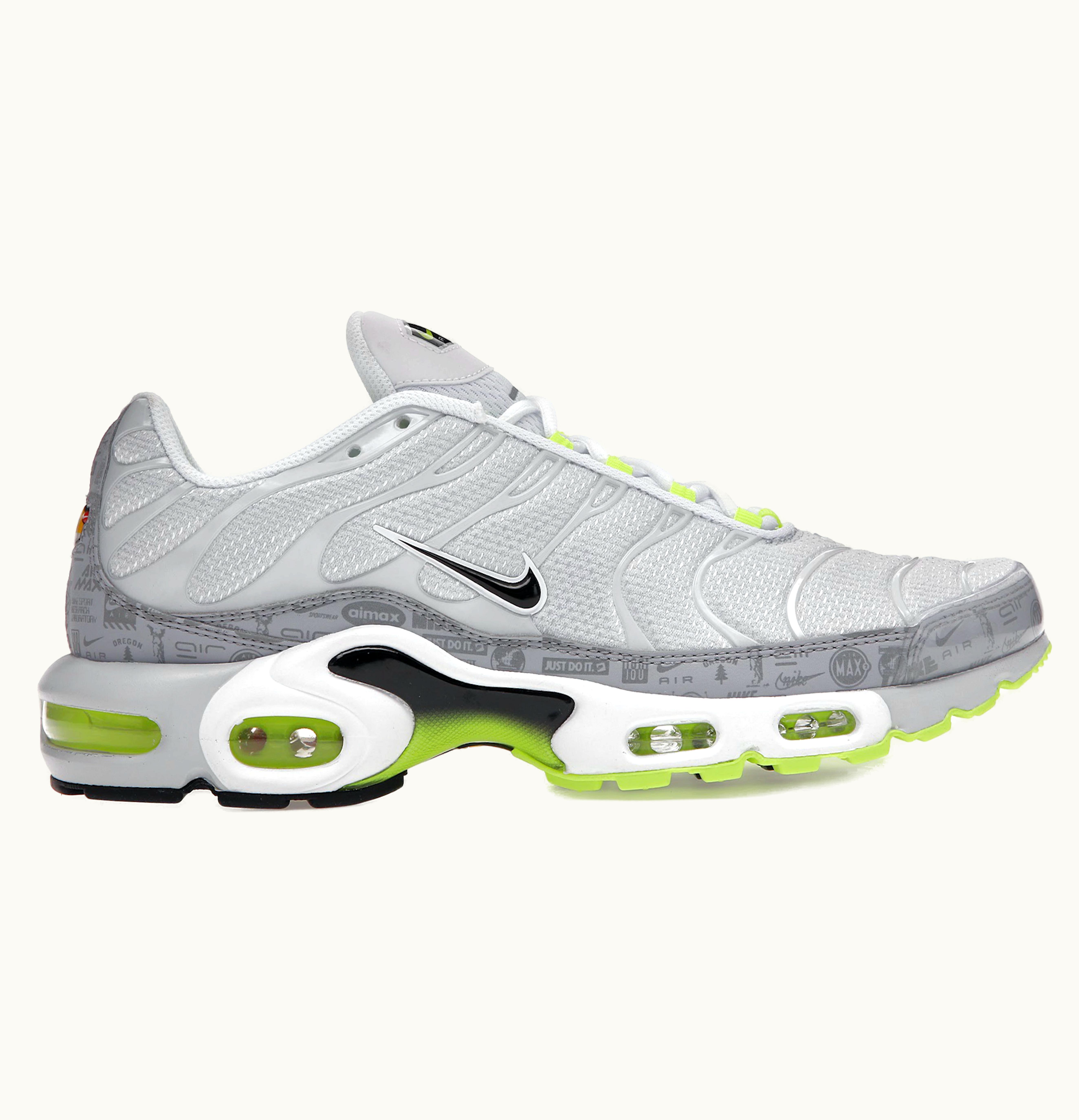 Nike Nike Air Max Plus Platinum Grey Reflective Logos