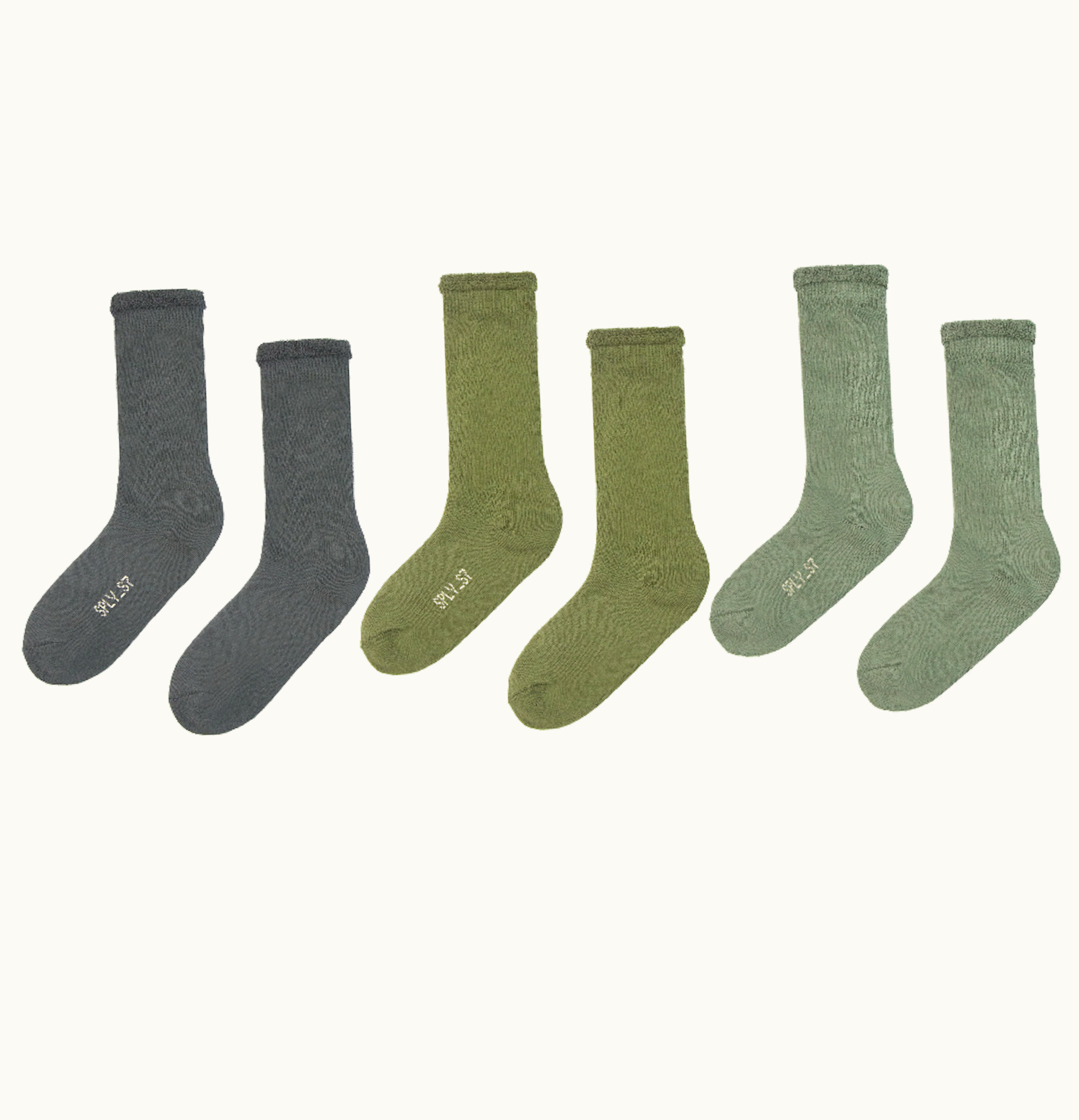 Yeezy Bouclette Socks 3 Pack Color Three
